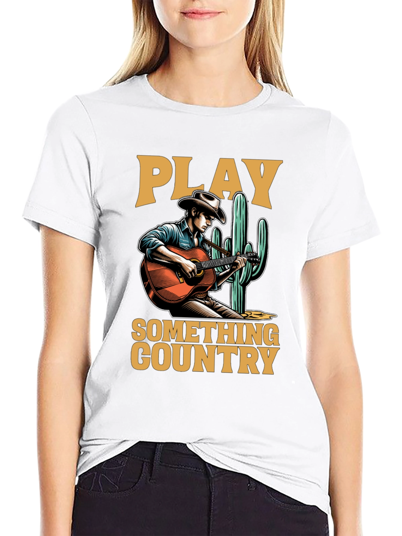 Play Something Country Graphic T-Shirt
