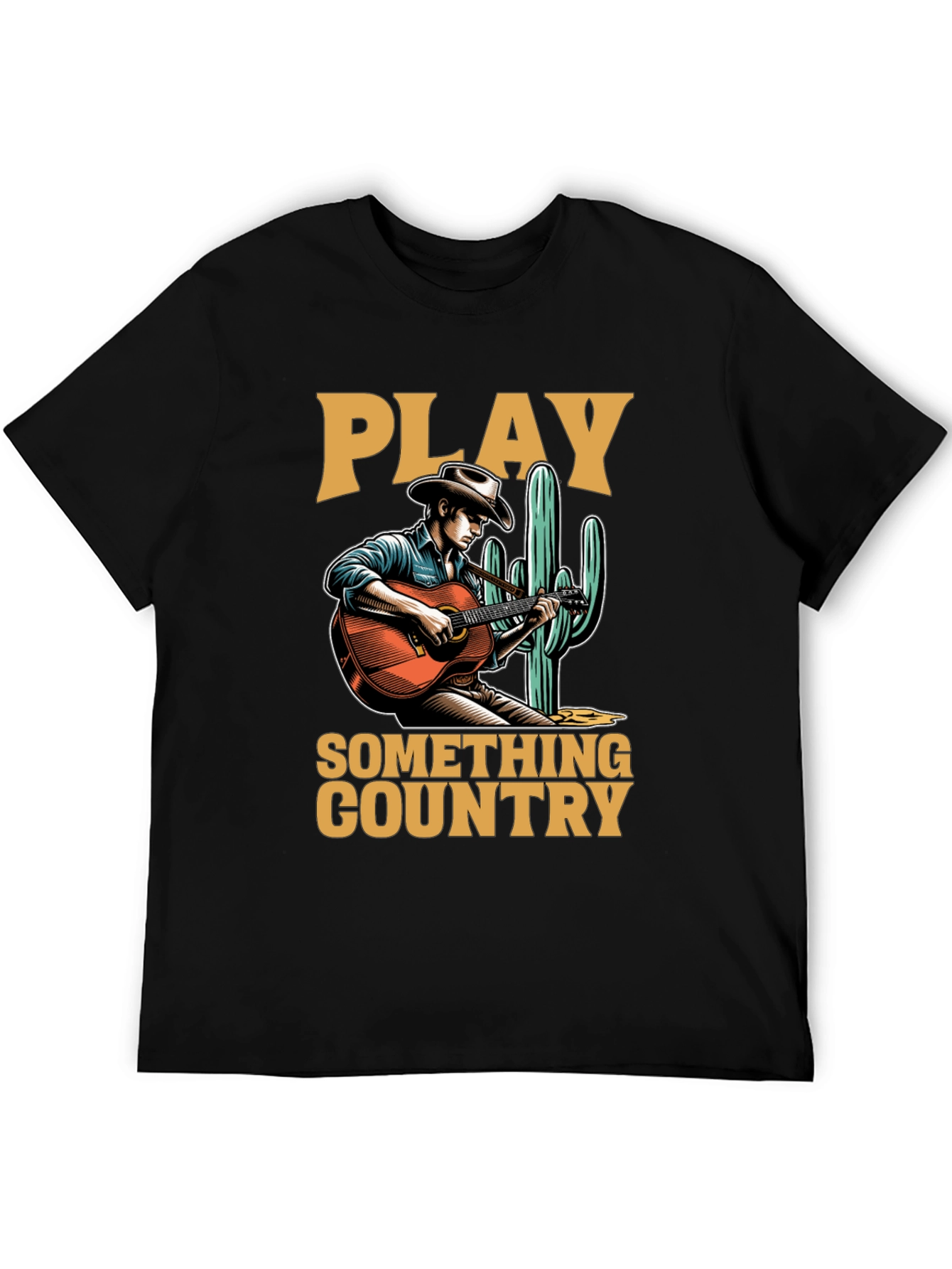 Play Something Country Graphic T-Shirt