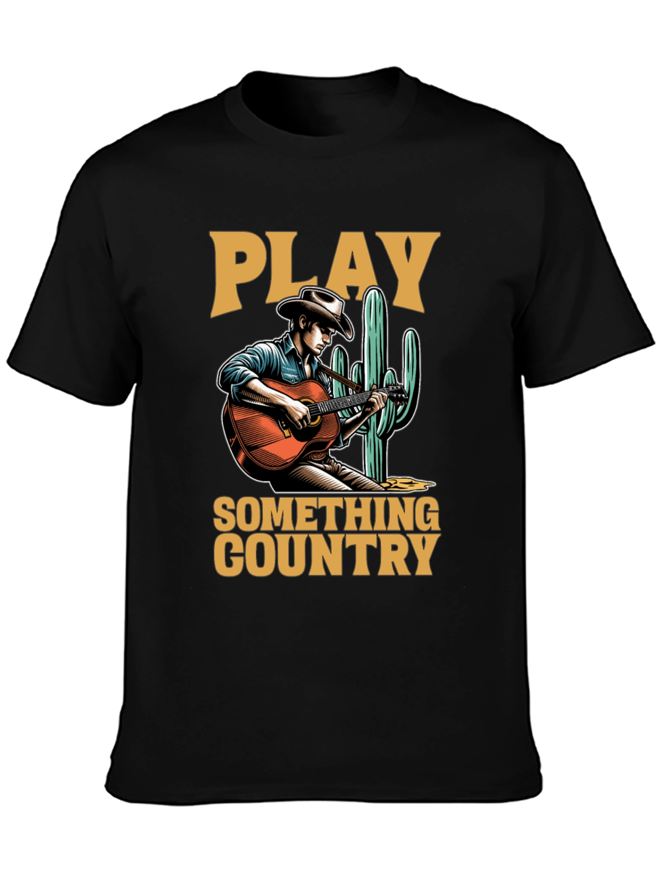 Play Something Country Graphic T-Shirt