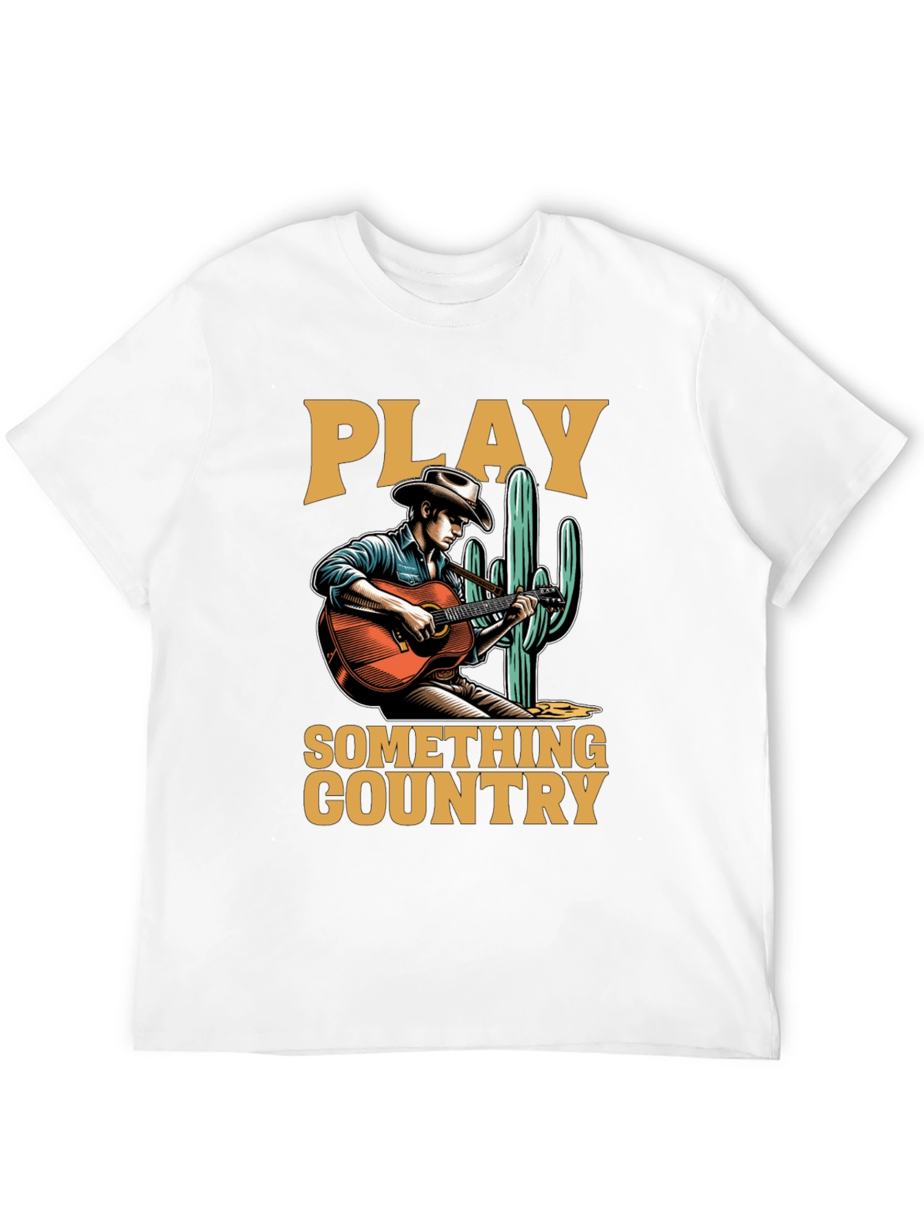 Play Something Country Graphic T-Shirt