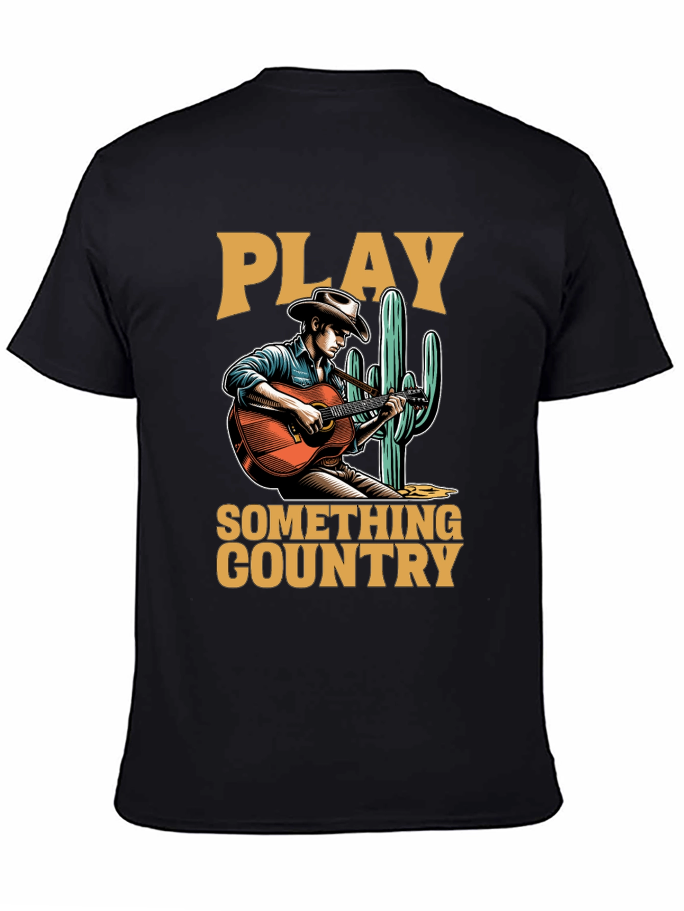 Play Something Country Graphic T-Shirt