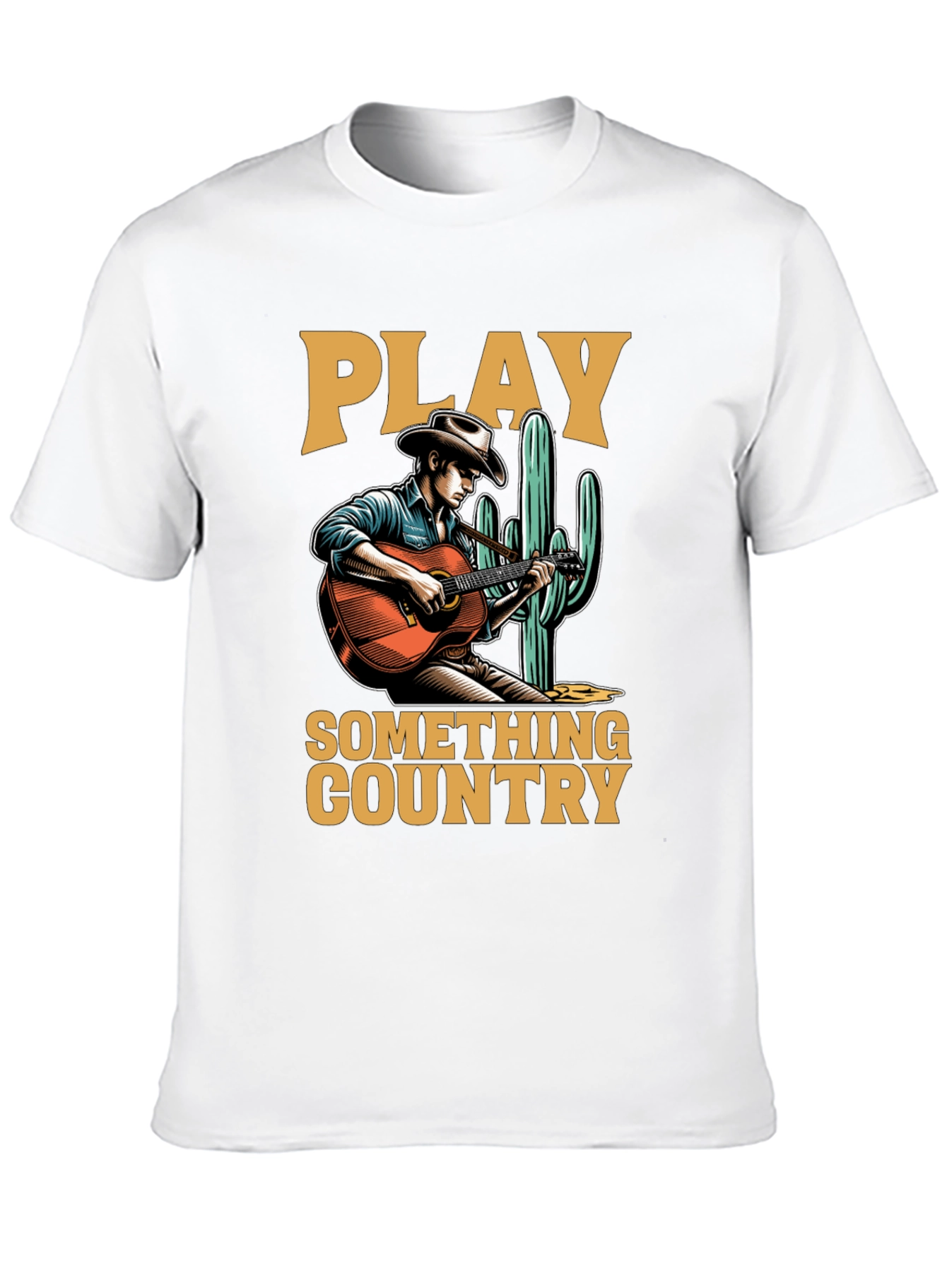 Play Something Country Graphic T-Shirt