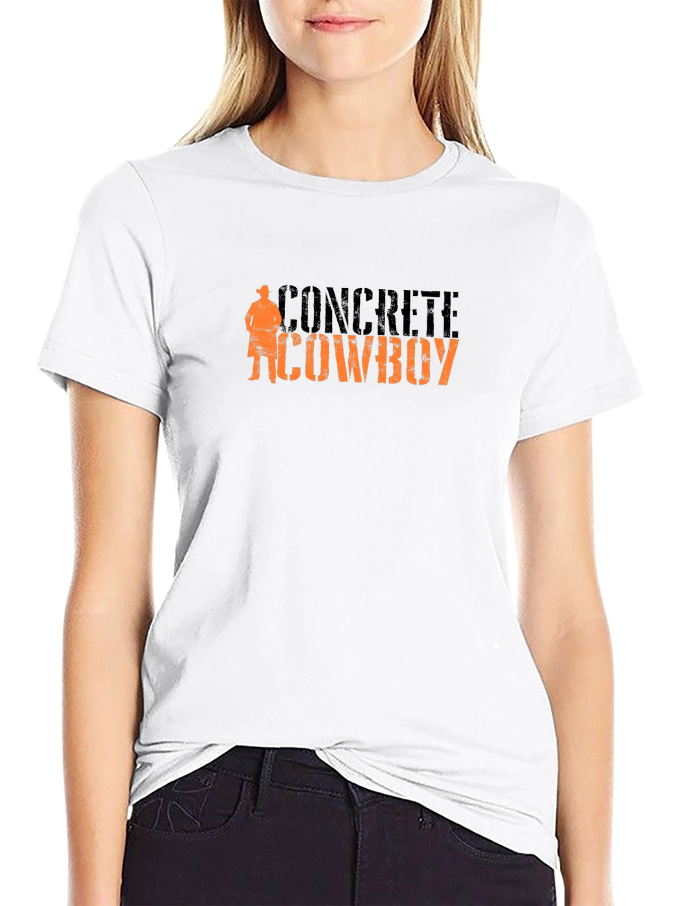 Concrete Cowboy T-Shirt - Urban Western Style