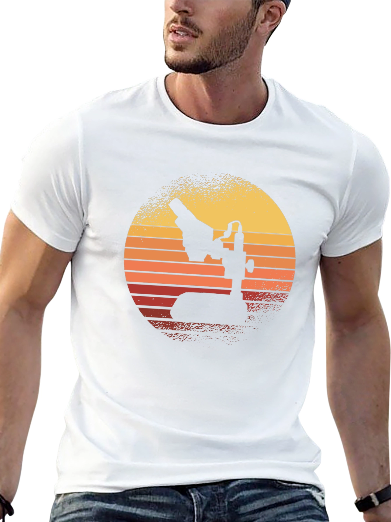 Retro Microscope Graphic Tee - Science Enthusiast Apparel