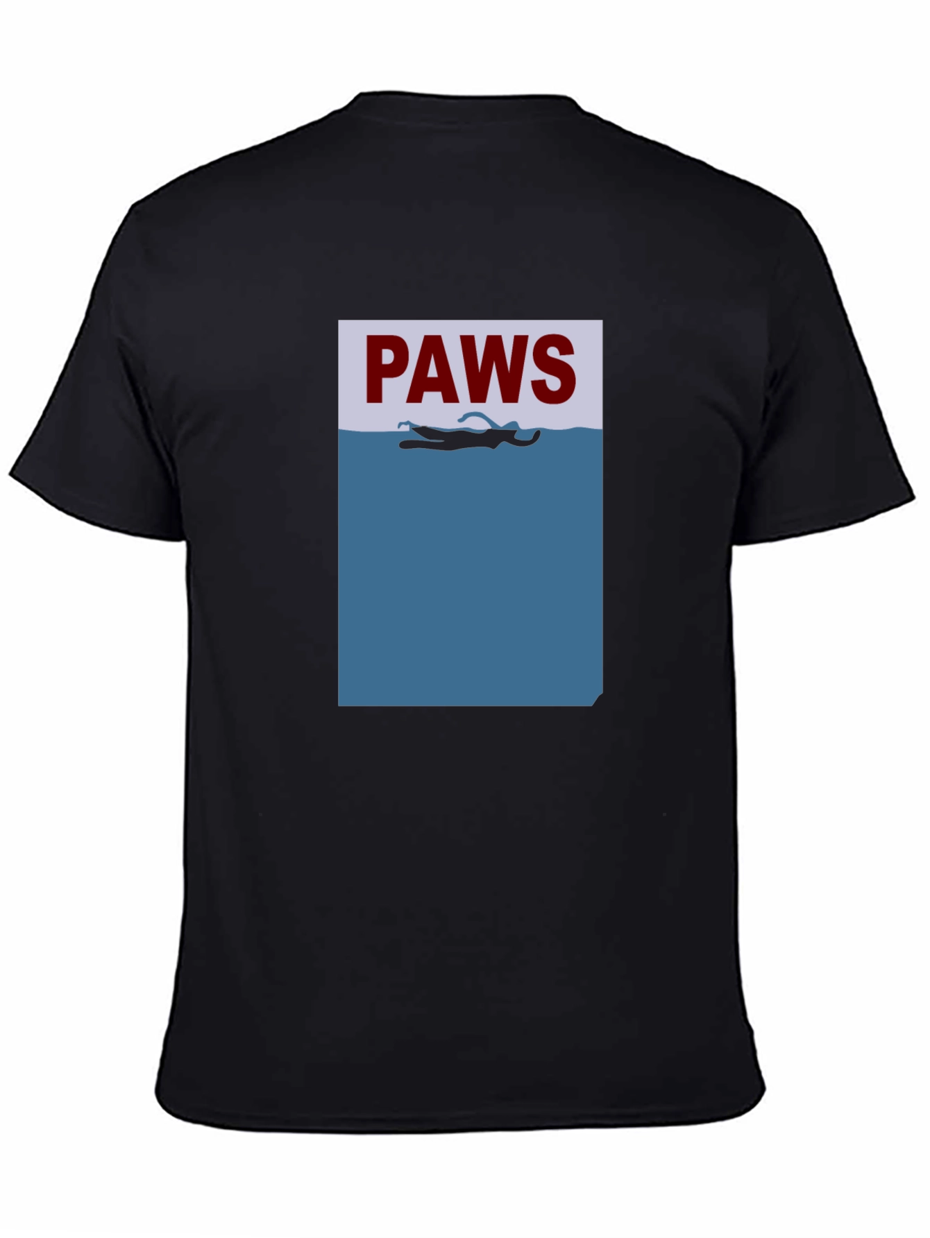 PAWS Jaws Inspired T-Shirt - Novelty Tee