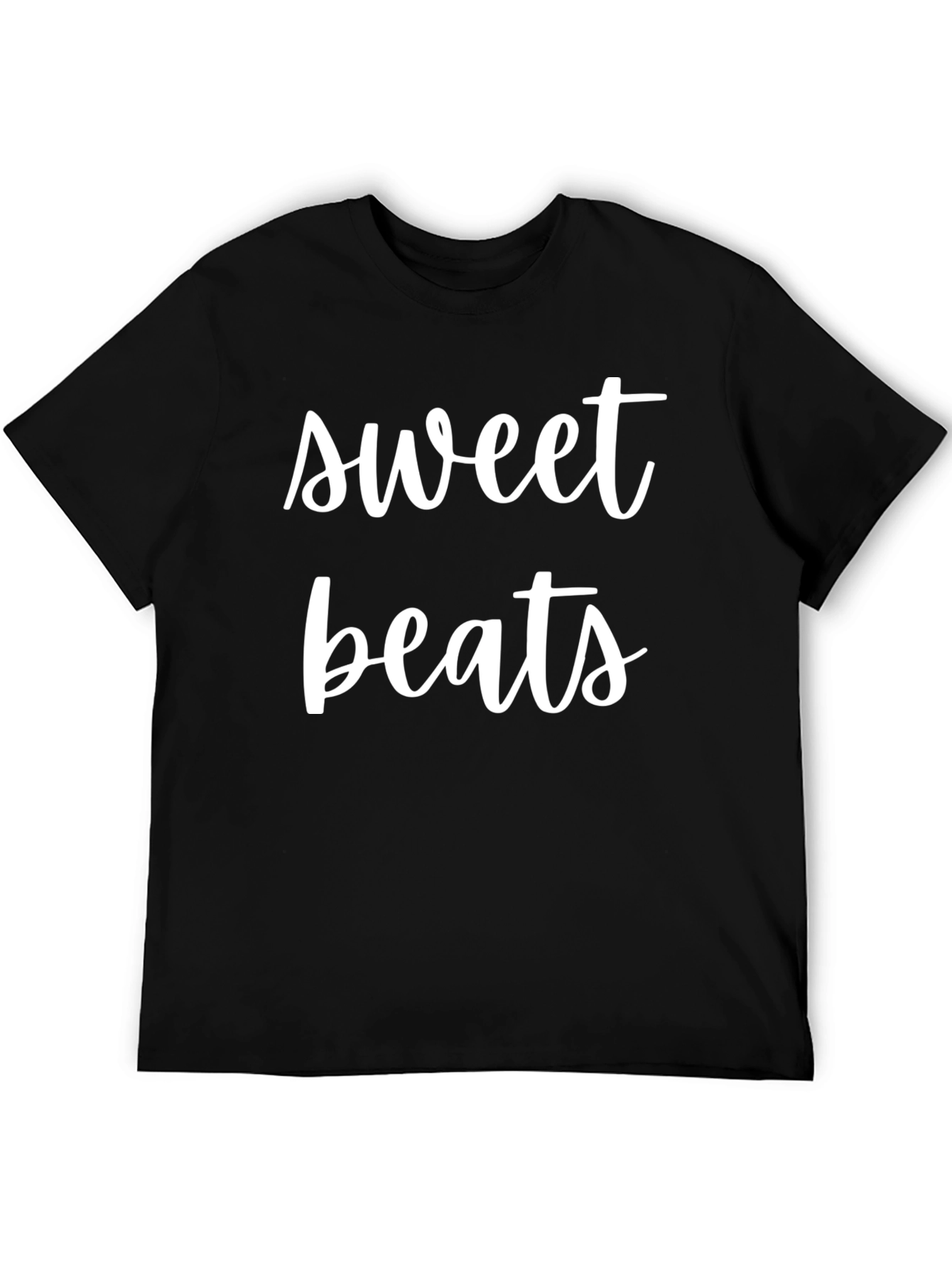 Sweet Beats Graphic Tee - Black Unisex T-Shirt