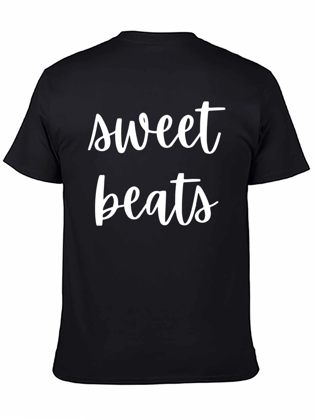 Sweet Beats Graphic Tee - Black Unisex T-Shirt