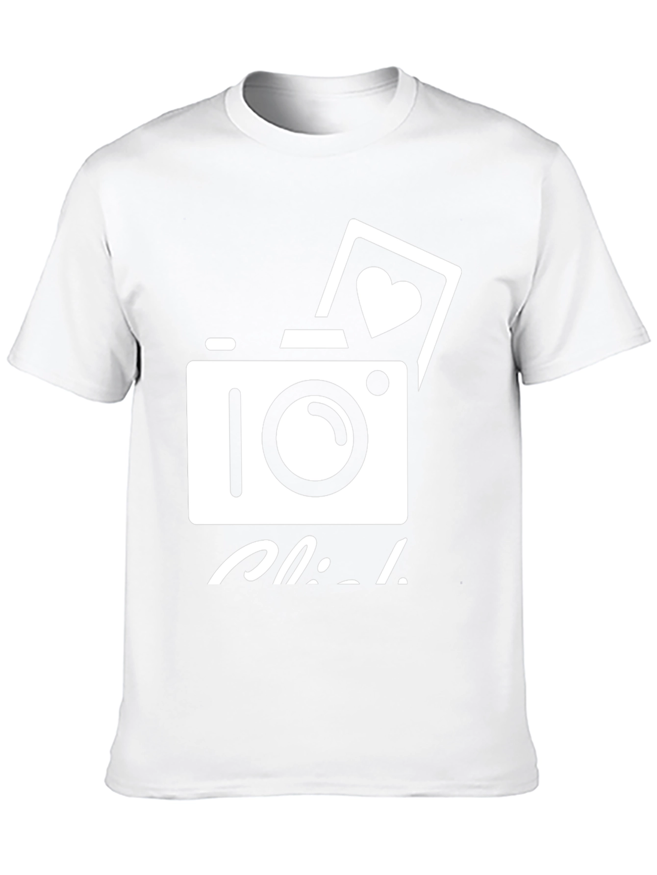 Click Camera Graphic Tee - Black