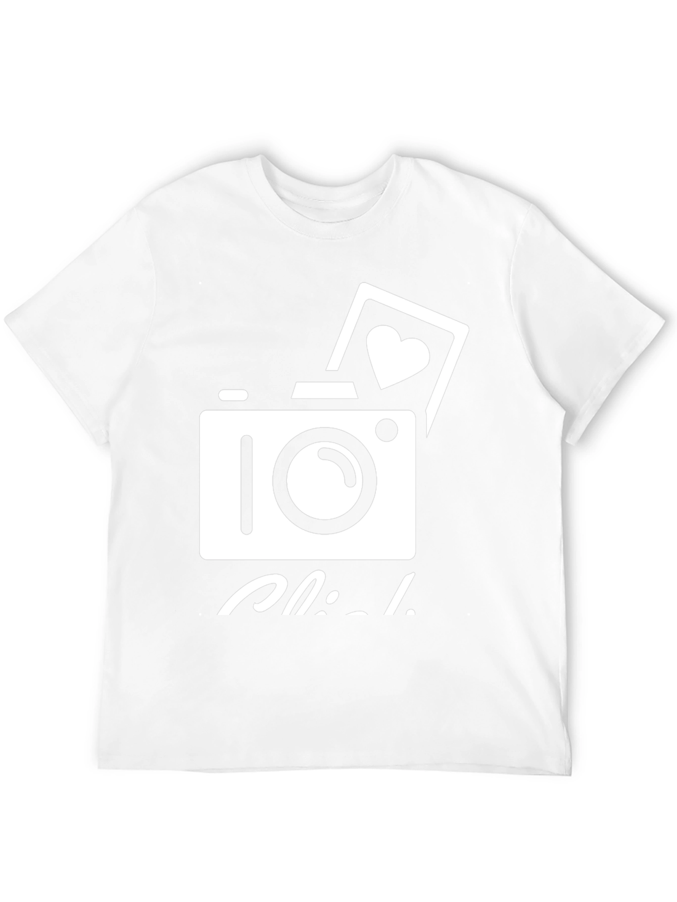 Click Camera Graphic Tee - Black