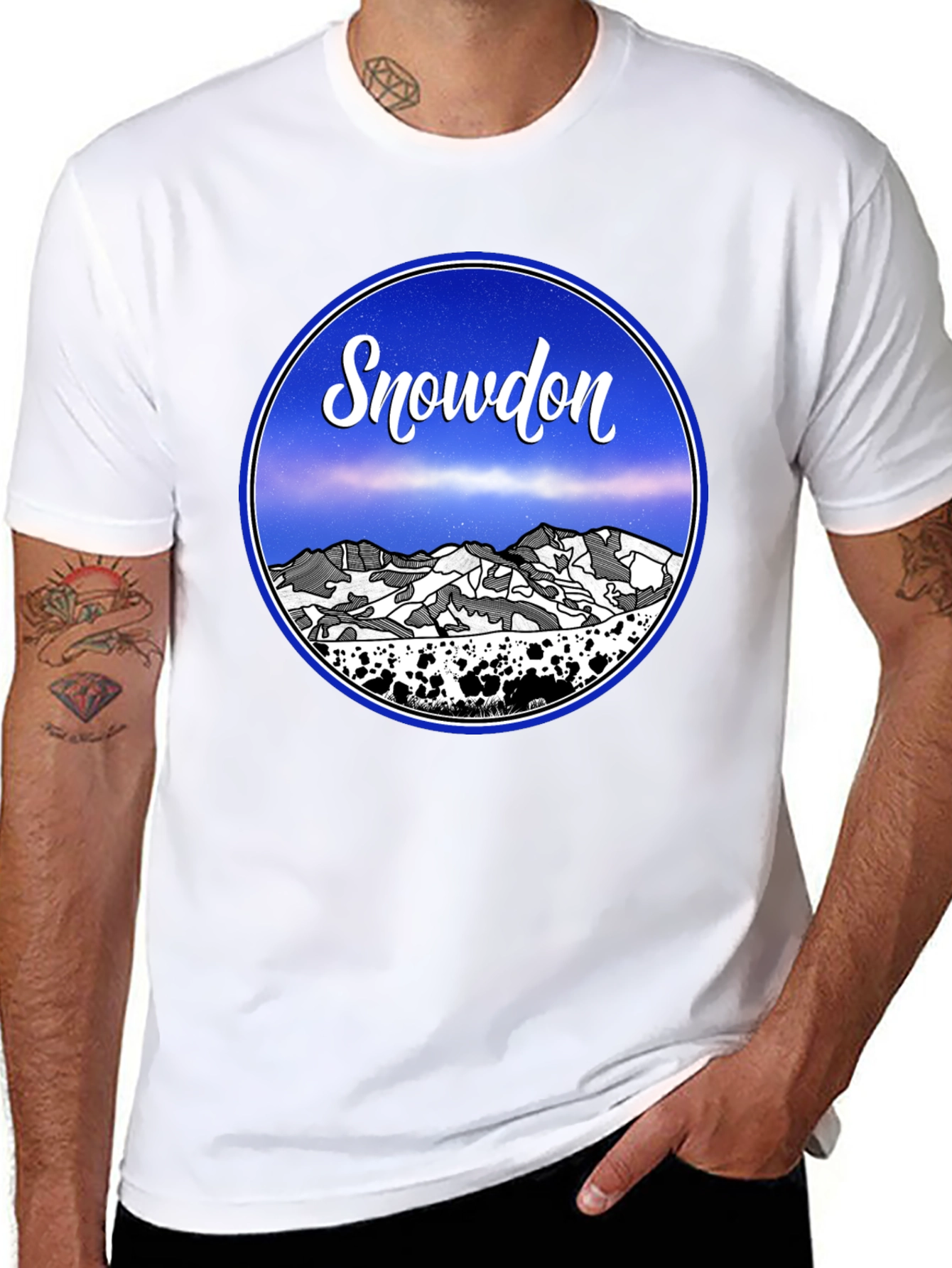 Snowdon Mountain Graphic Tee