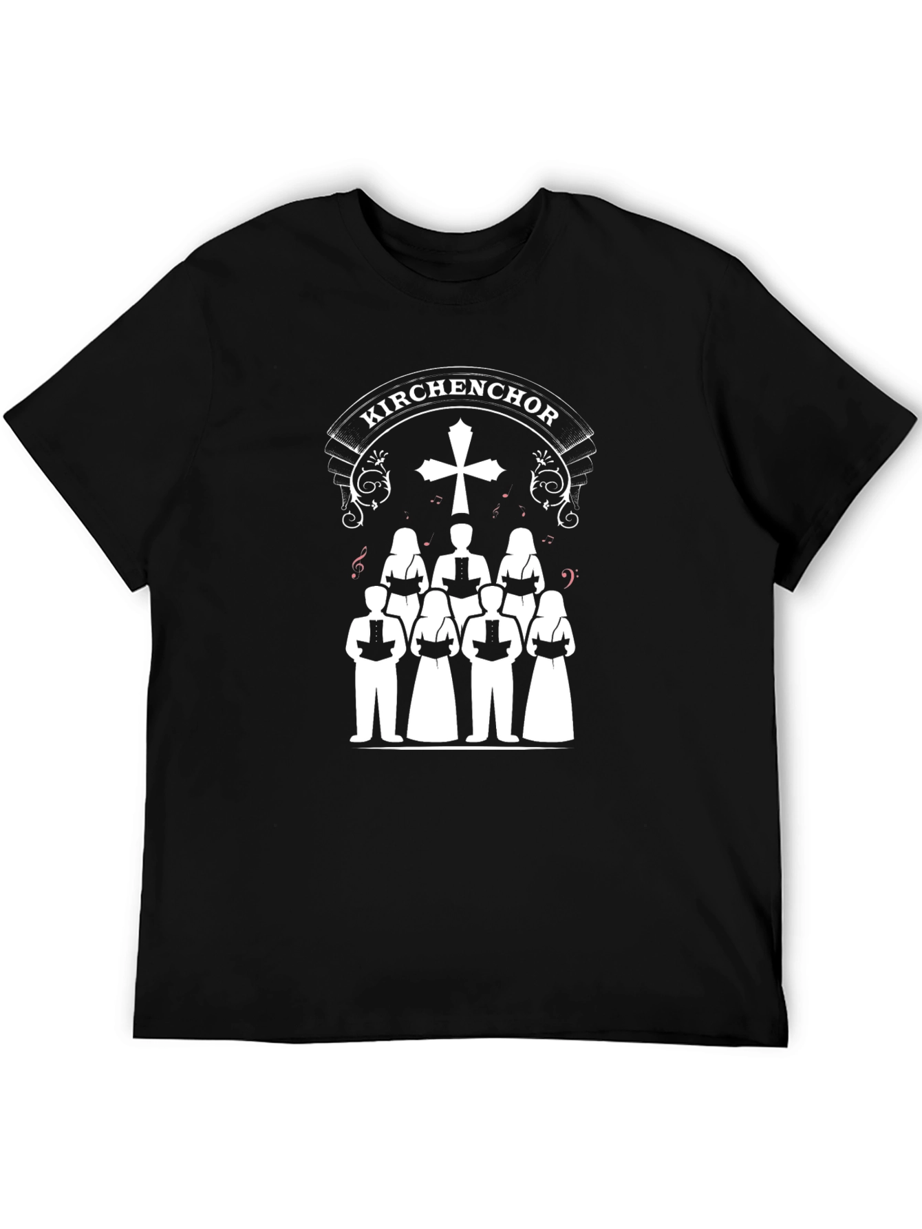 Kirchenchor Choir T-Shirt - Black Cotton Tee