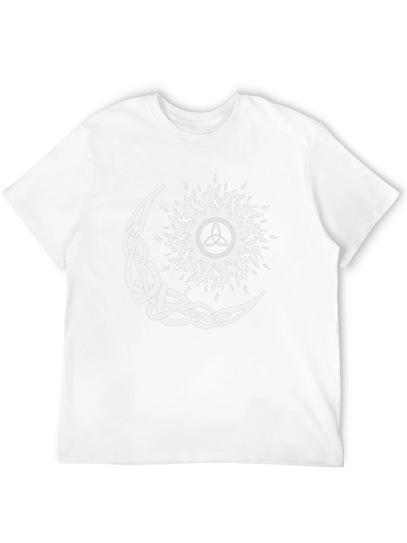 Celtic Knot Moon & Sun Graphic T-Shirt