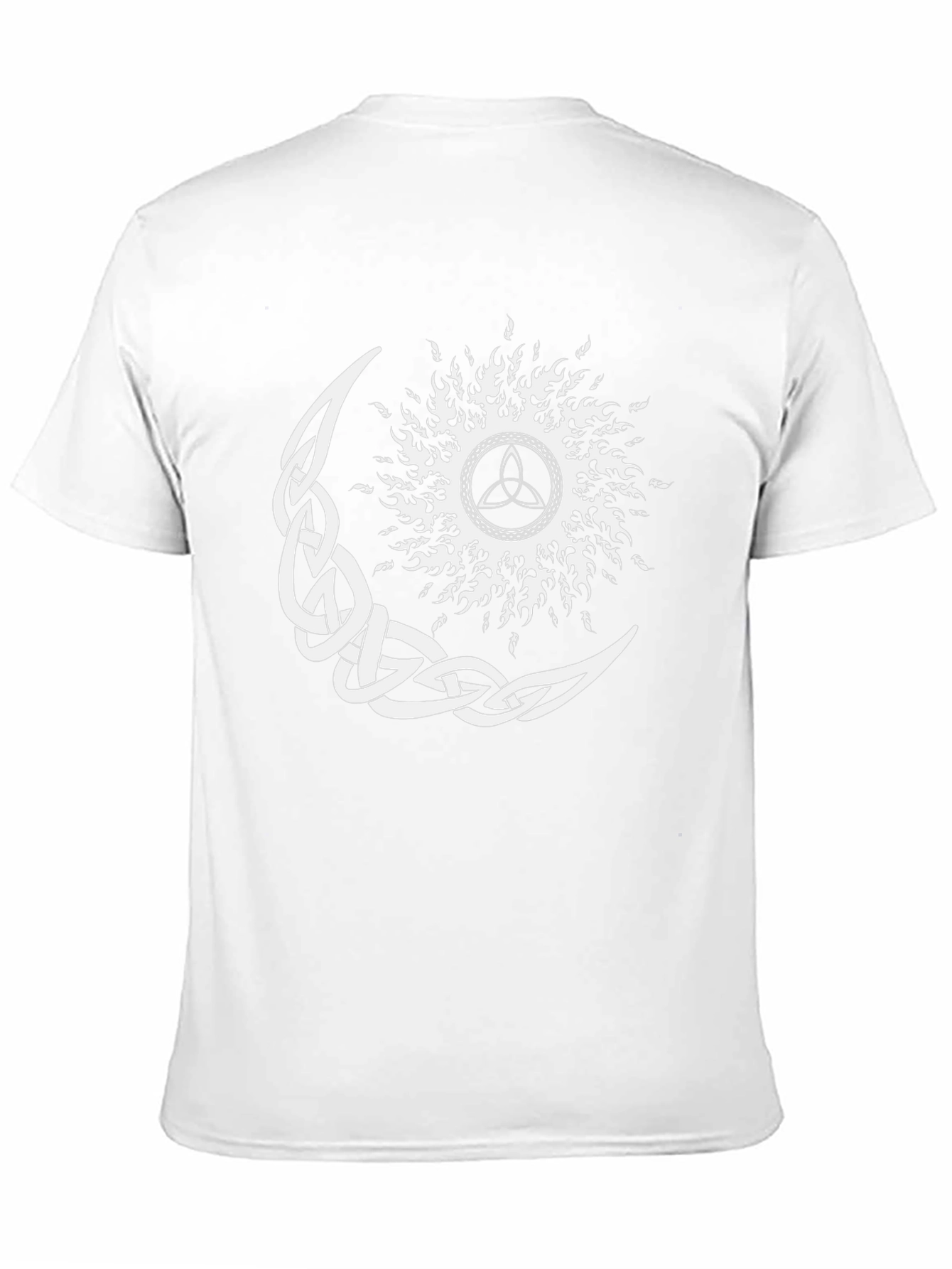 Celtic Knot Moon & Sun Graphic T-Shirt
