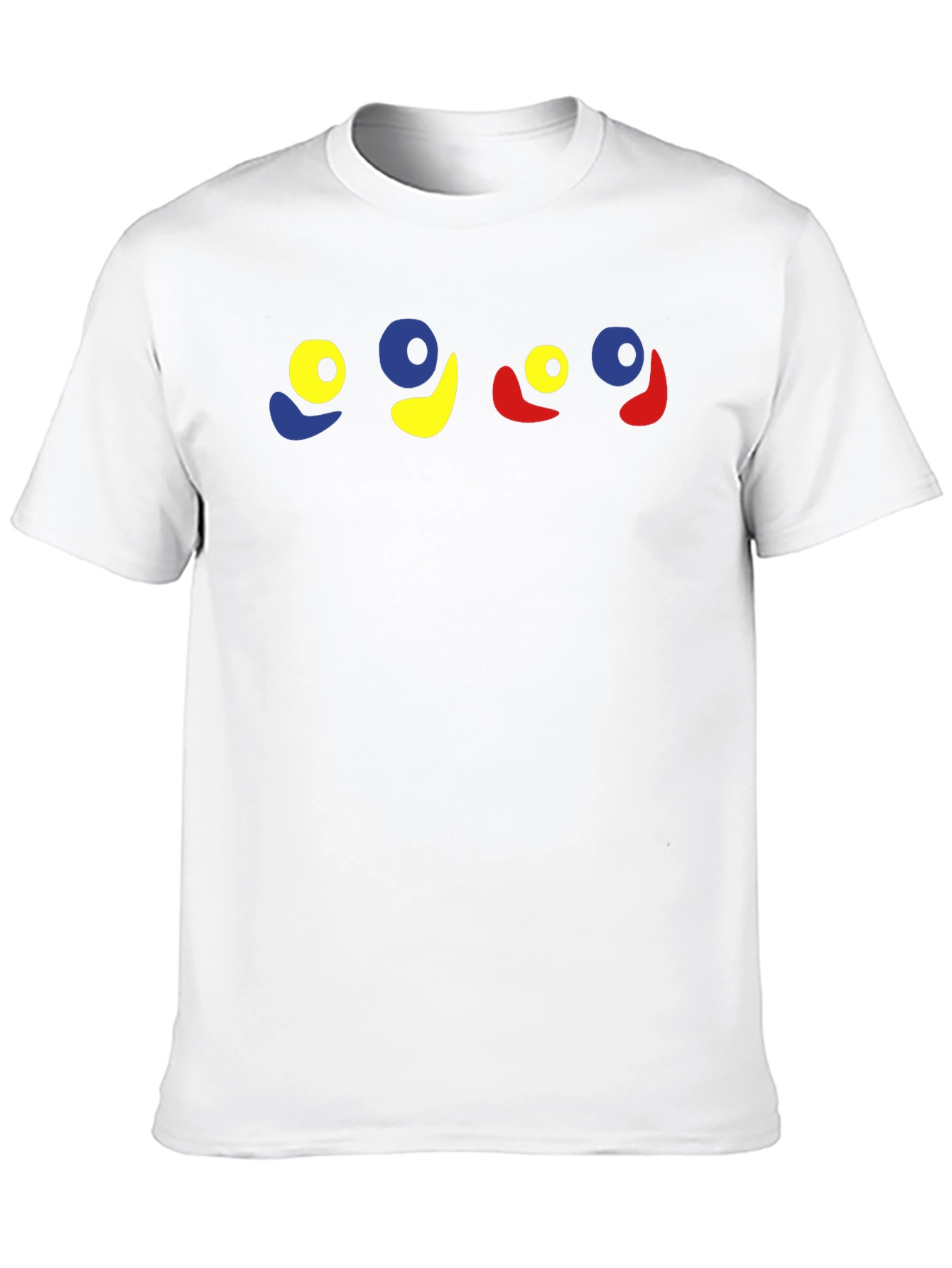 Abstract Graphic Print T-Shirt - Modern Art Tee