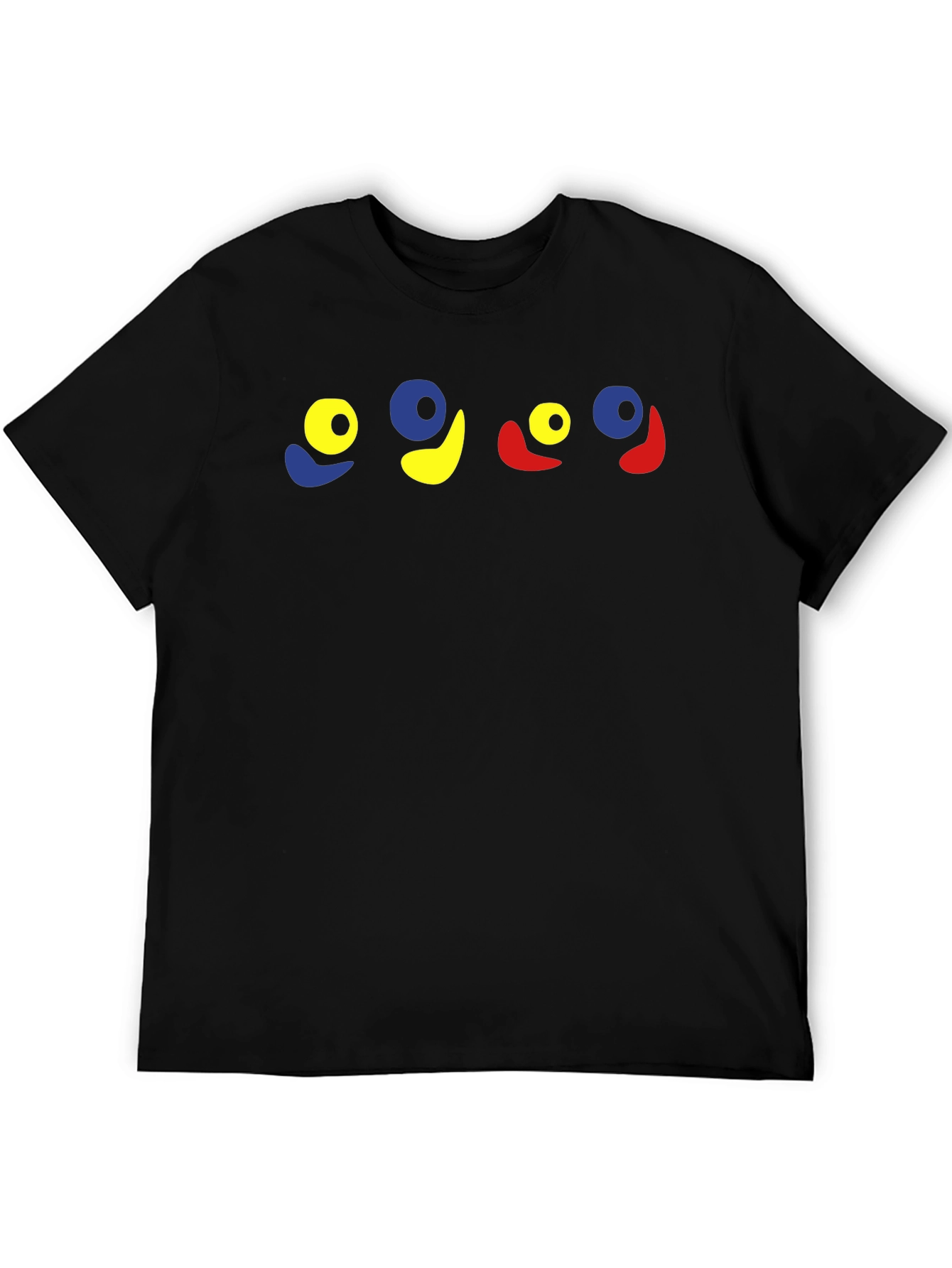 Abstract Graphic Print T-Shirt - Modern Art Tee