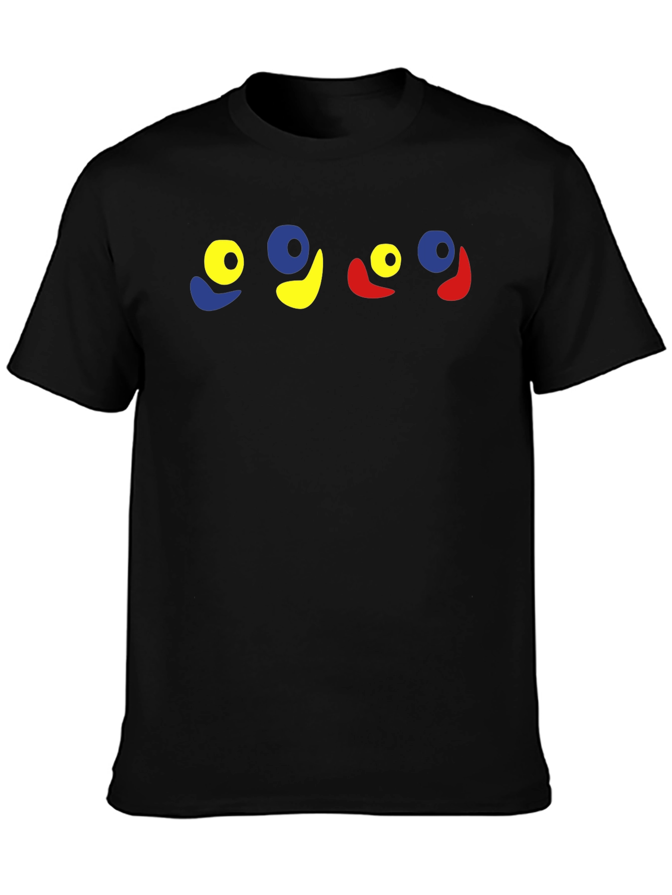 Abstract Graphic Print T-Shirt - Modern Art Tee