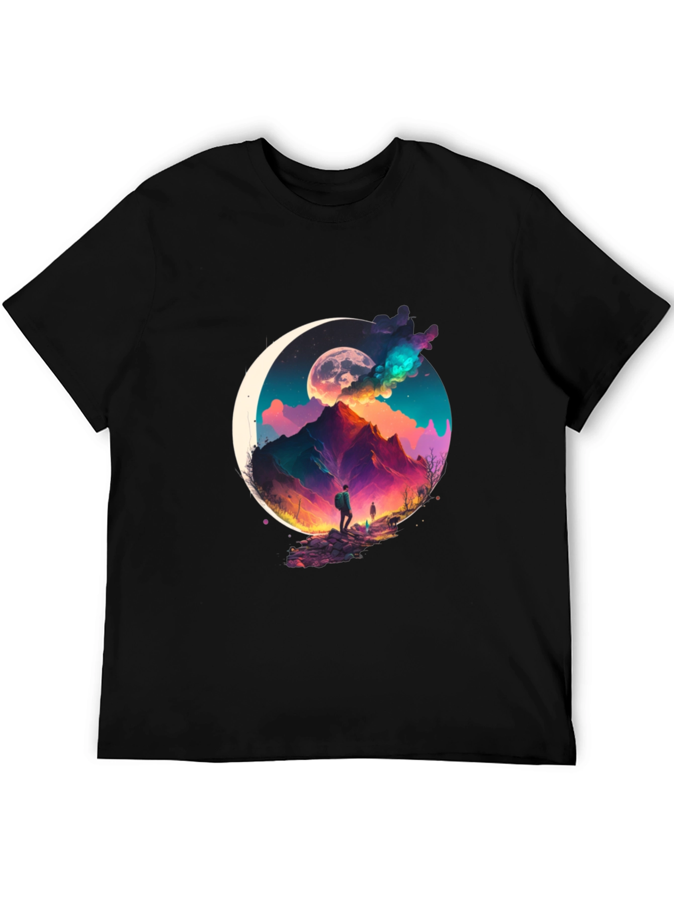 Mountain Moonscape Graphic Tee