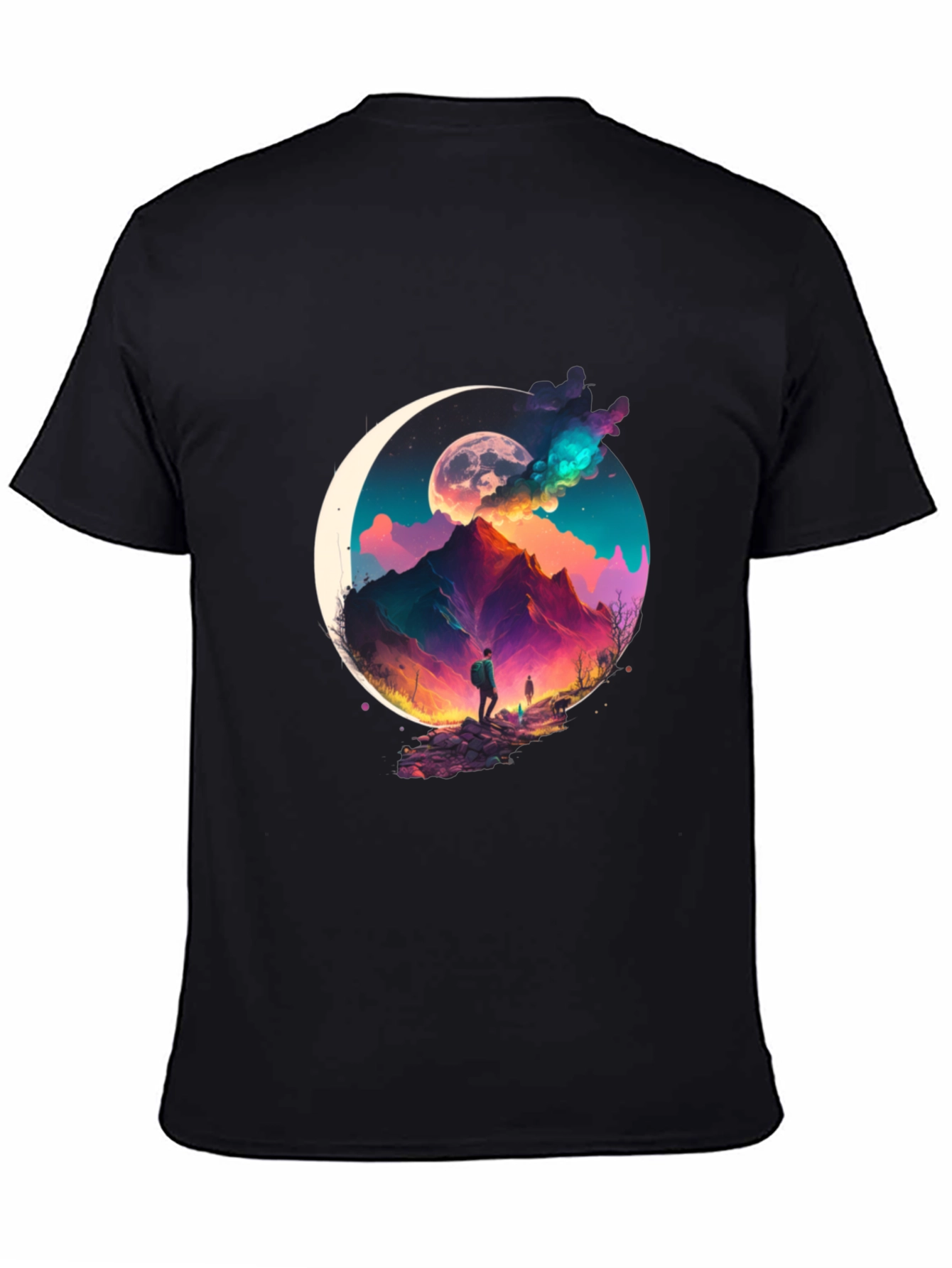 Mountain Moonscape Graphic Tee