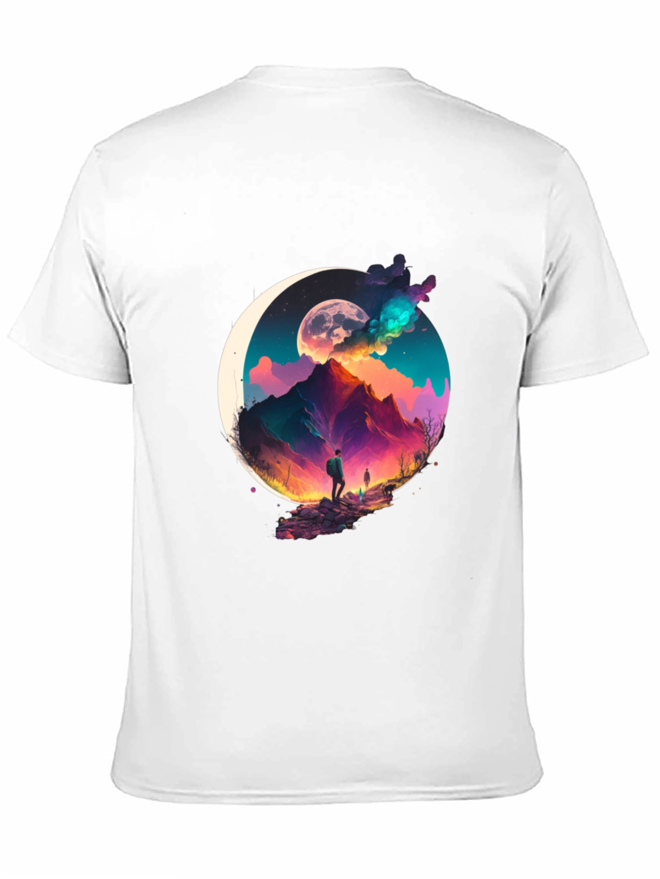Mountain Moonscape Graphic Tee