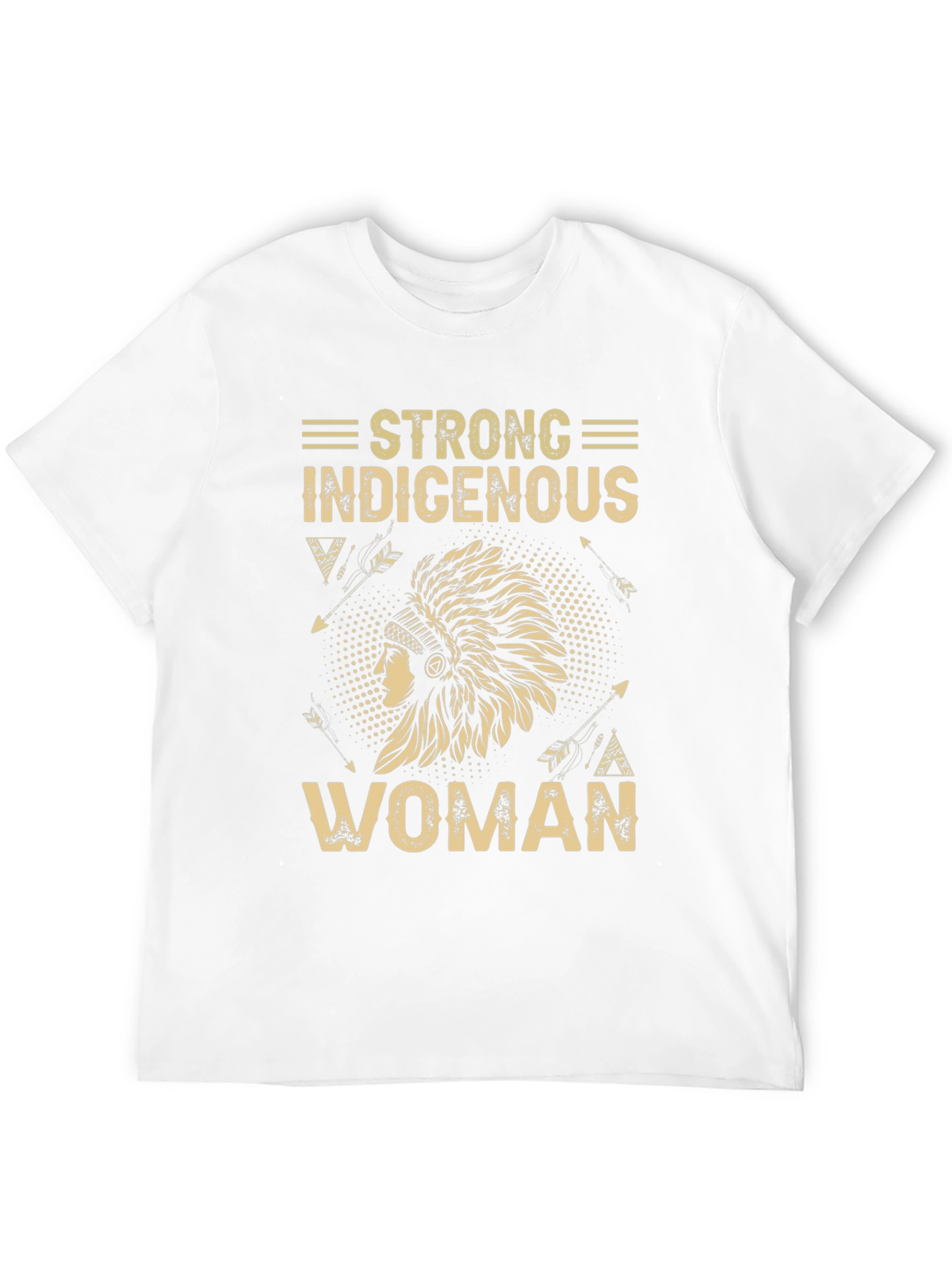 Strong Indigenous Woman Graphic Tee