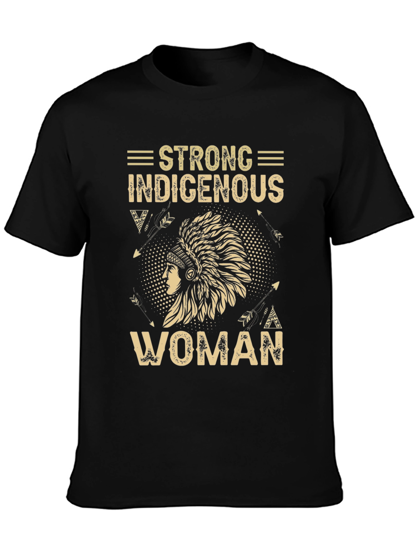 Strong Indigenous Woman Graphic Tee