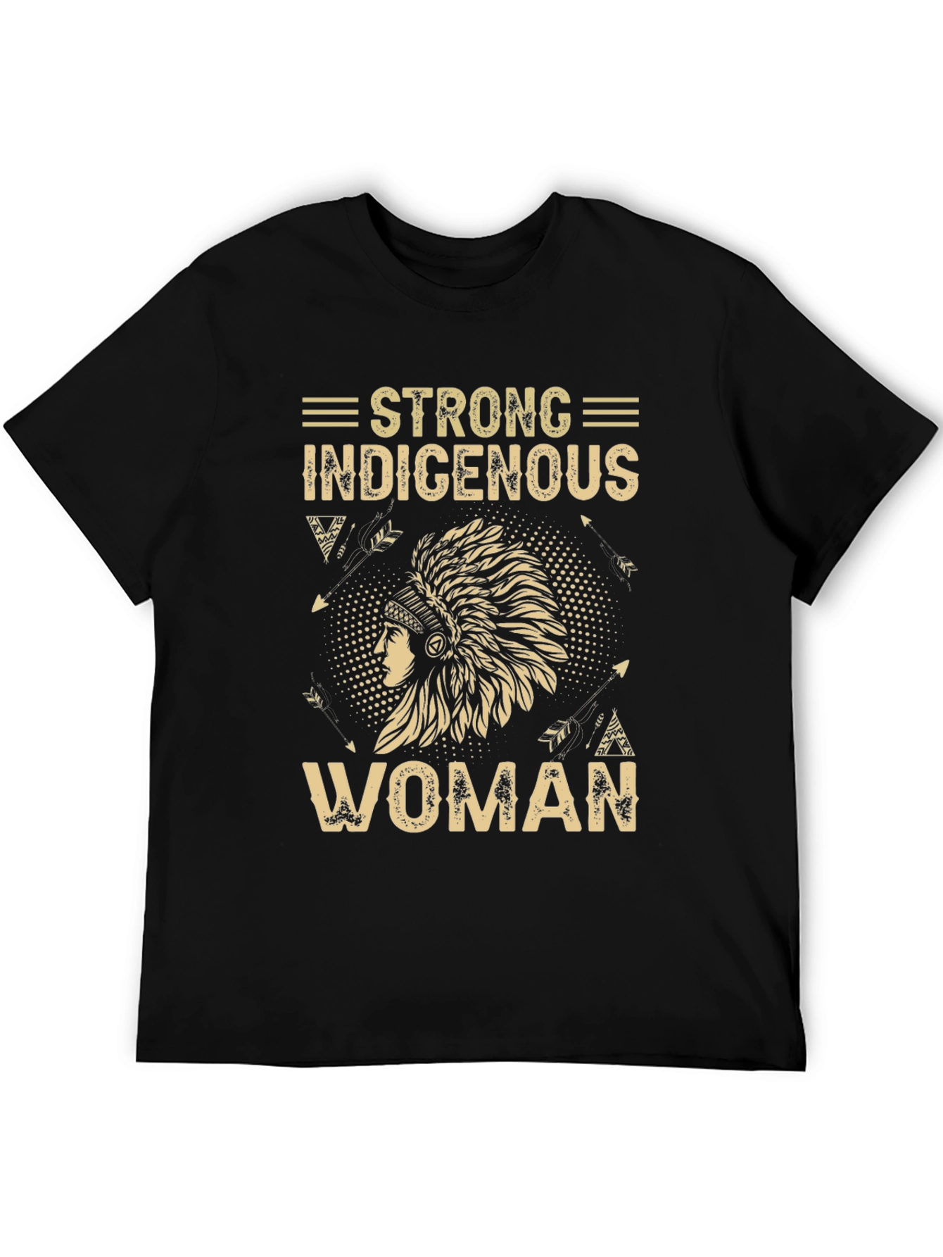Strong Indigenous Woman Graphic Tee