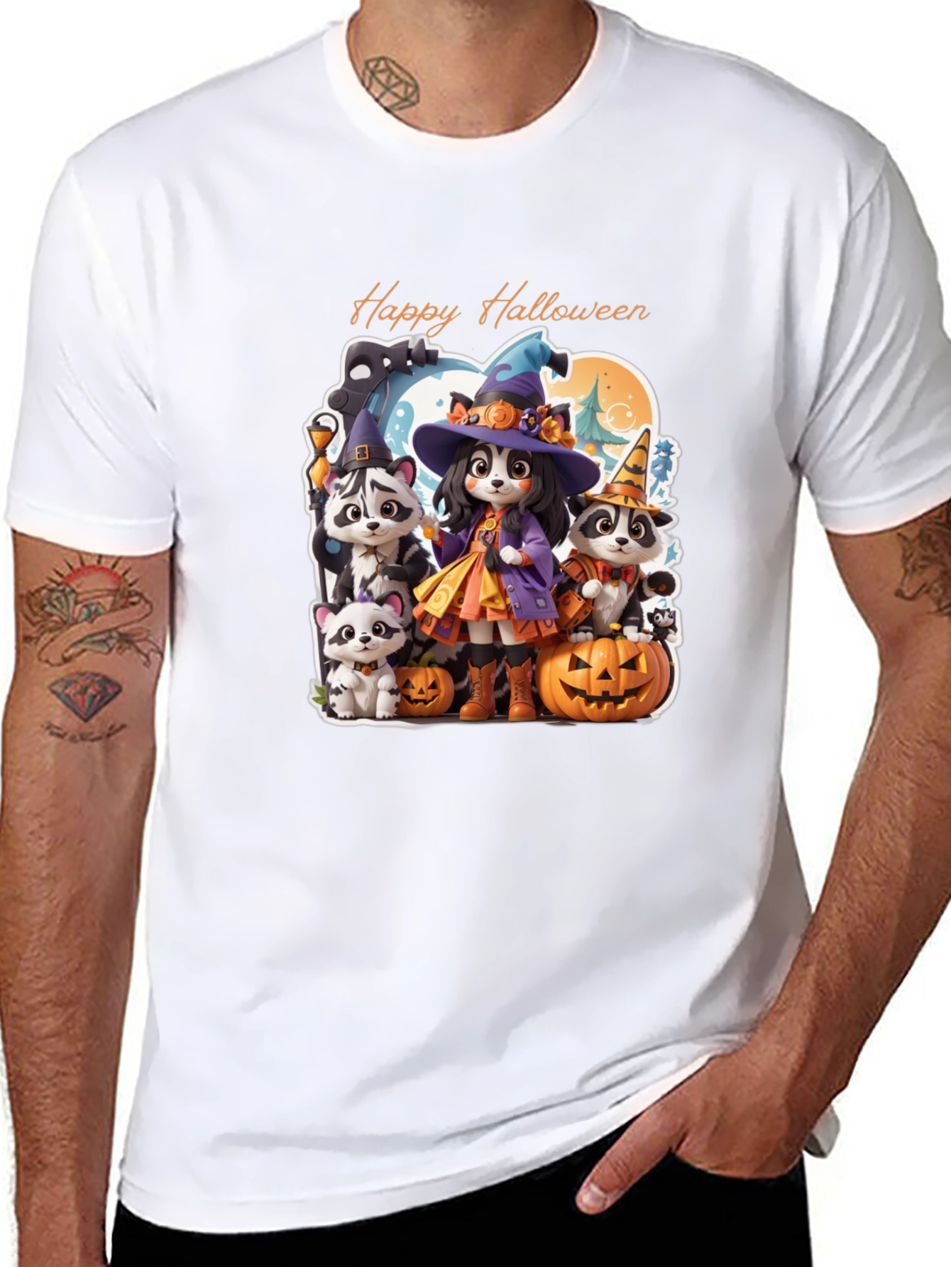 Halloween Cats T-Shirt