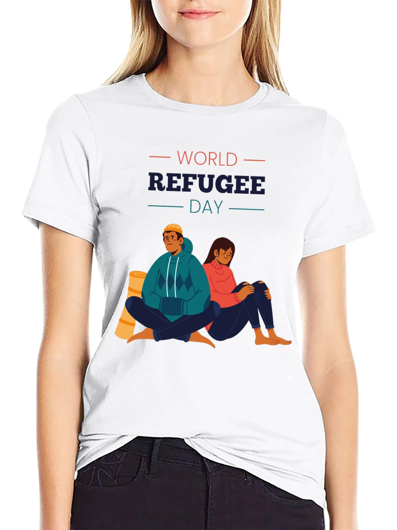 World Refugee Day Graphic T-Shirt