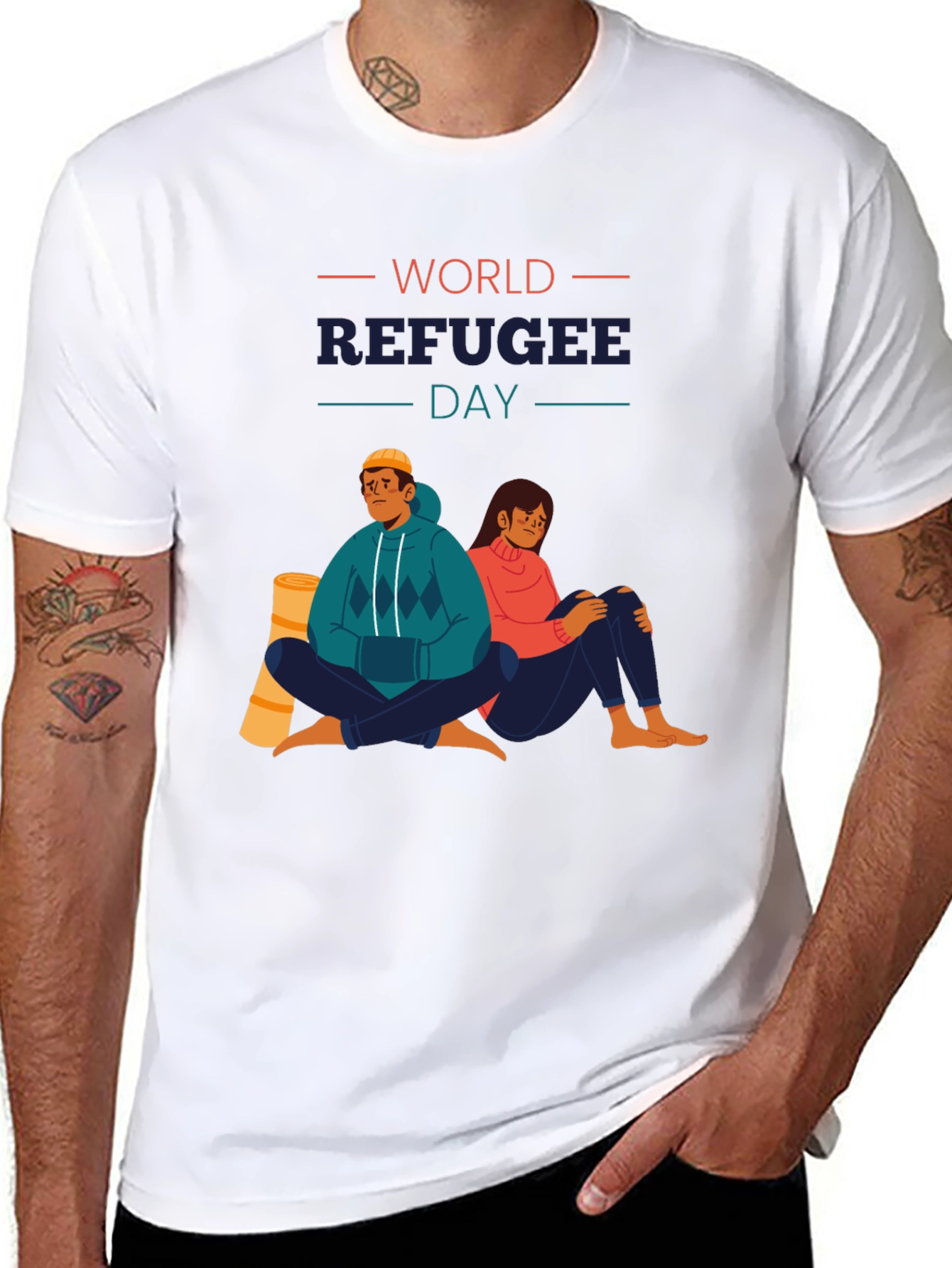 World Refugee Day Graphic T-Shirt