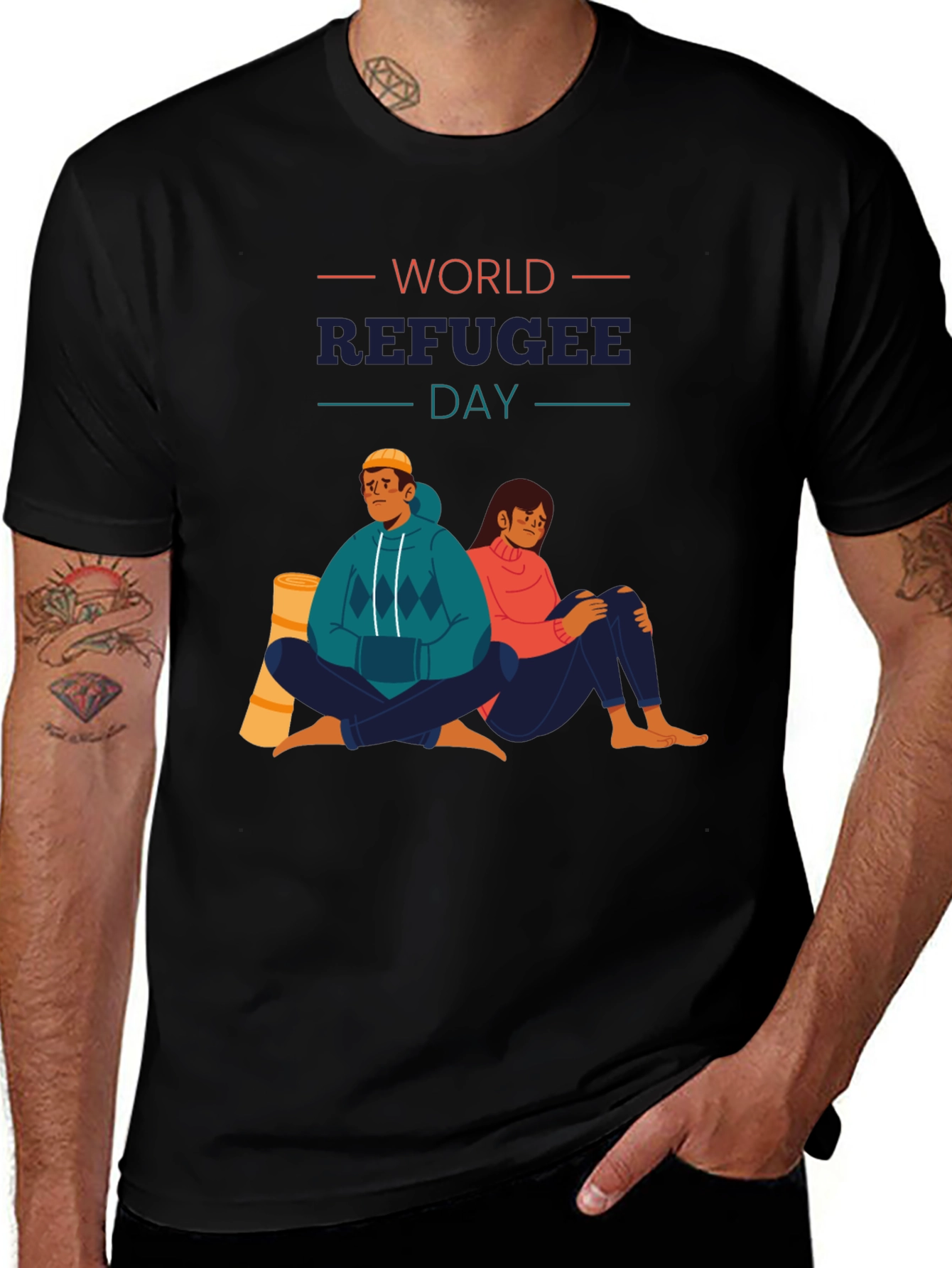 World Refugee Day Graphic T-Shirt