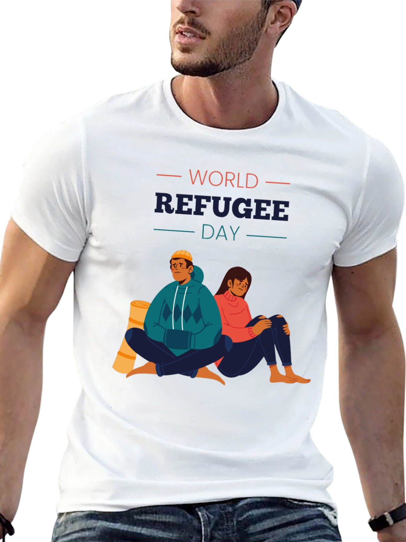World Refugee Day Graphic T-Shirt