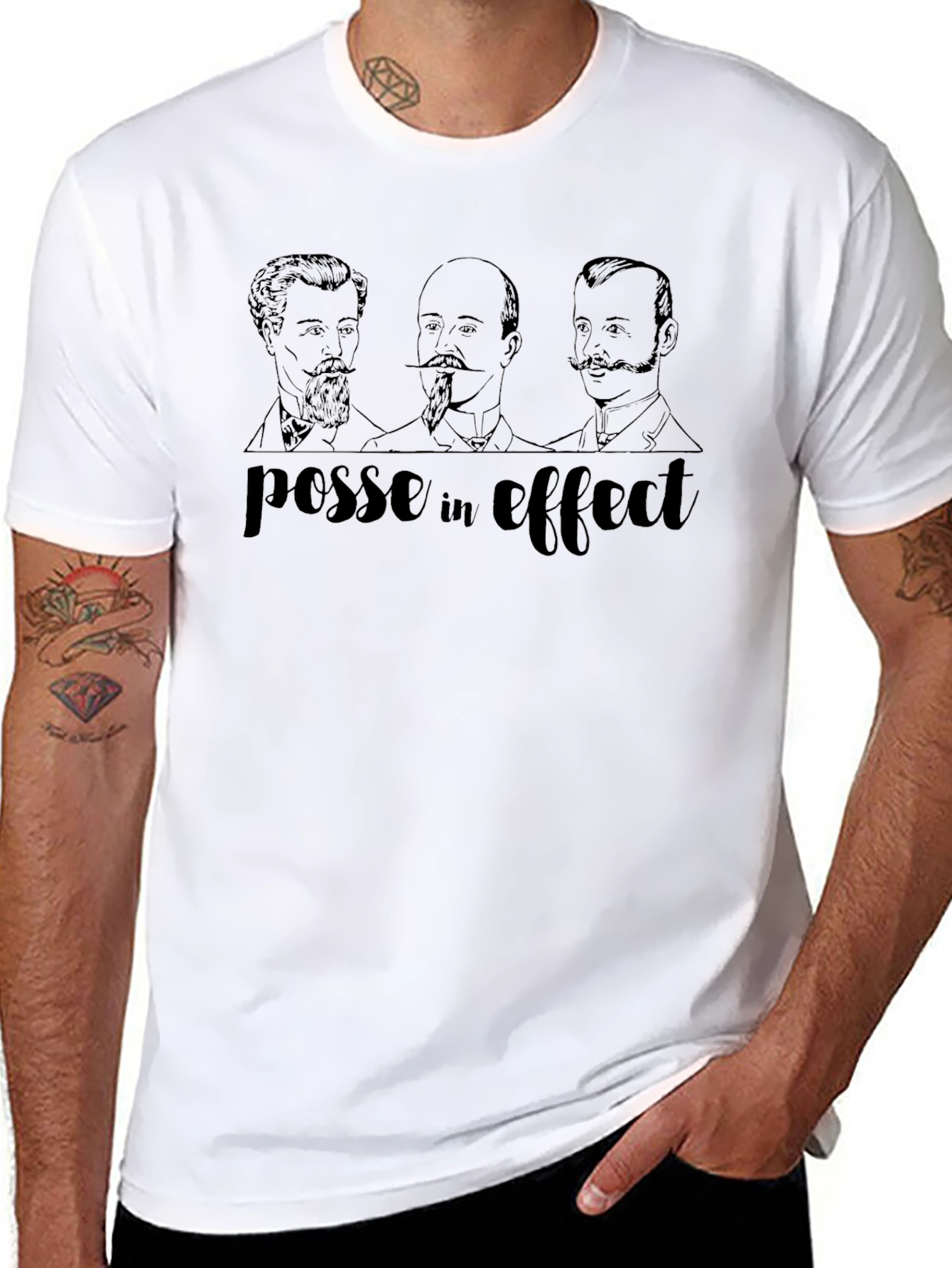 Posse in Effect Graphic Tee - Black