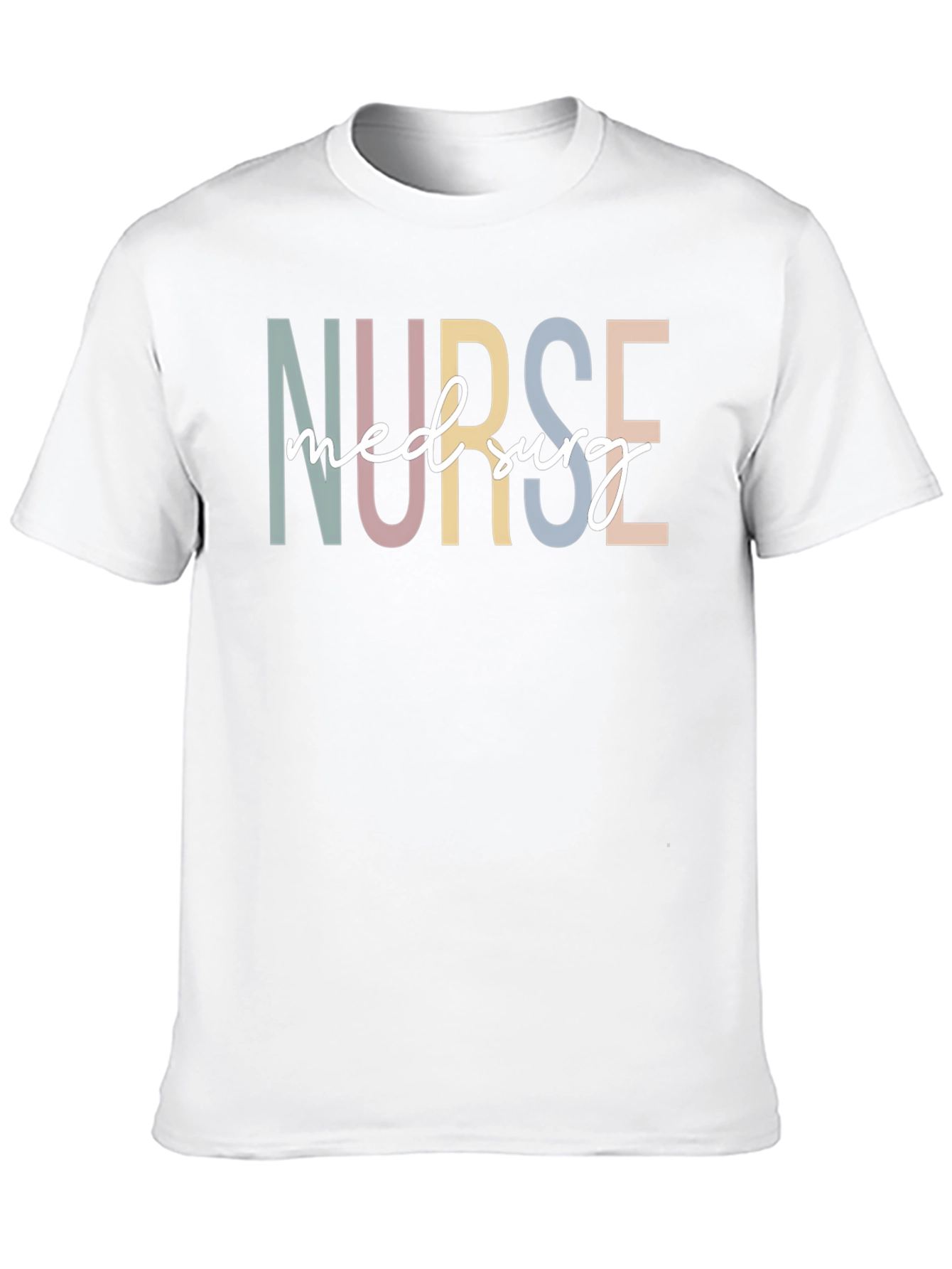 Nurse Med Surg T-Shirt - Black