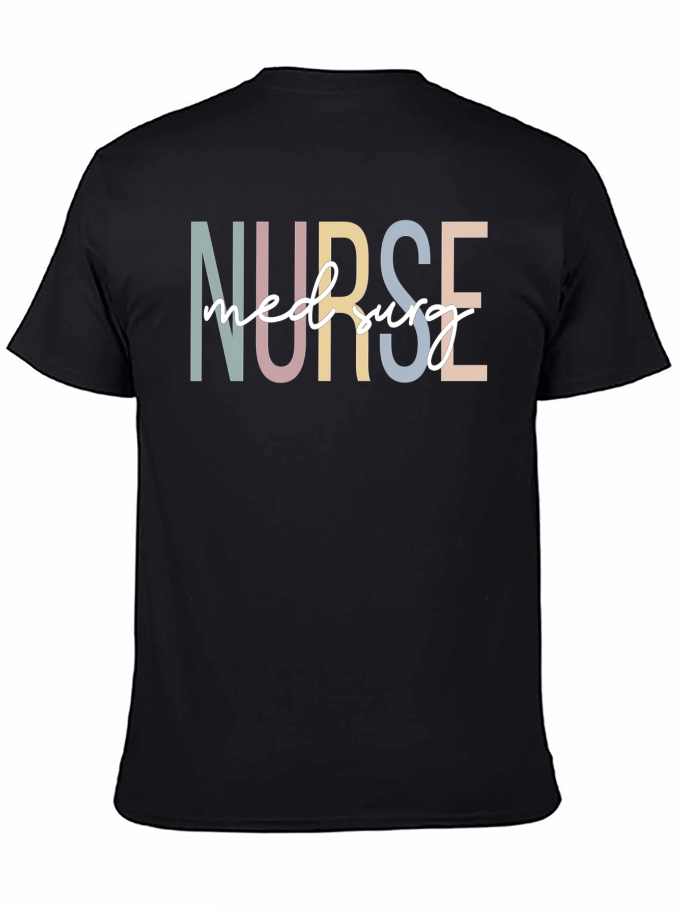 Nurse Med Surg T-Shirt - Black