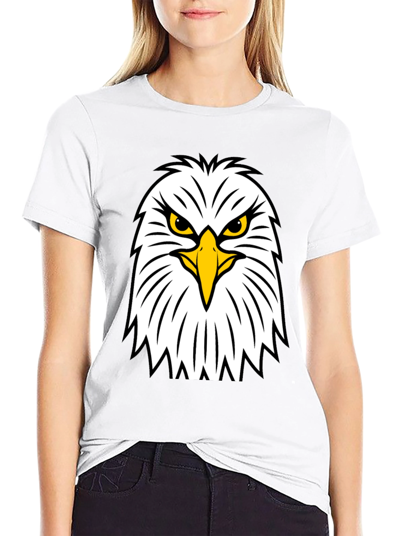 Eagle Graphic T-Shirt - Black