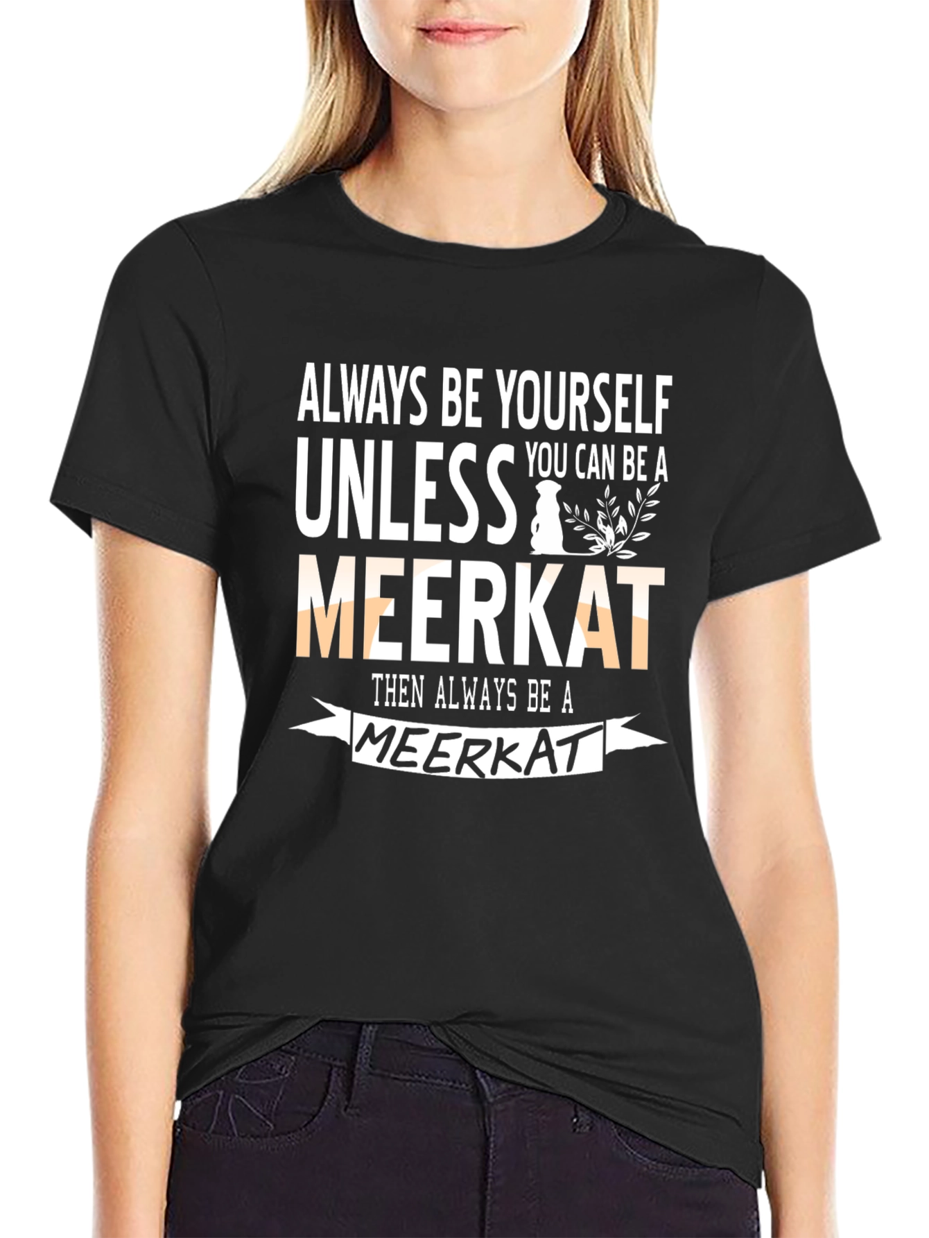 Funny Meerkat Graphic Tee - Be Yourself Apparel