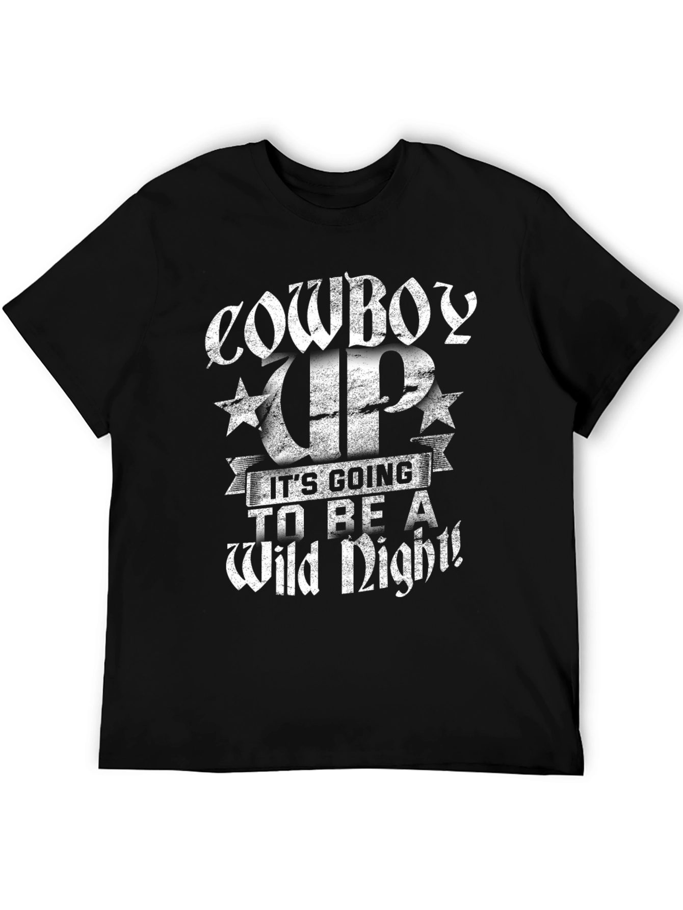 Cowboy Up Wild Night Graphic Tee