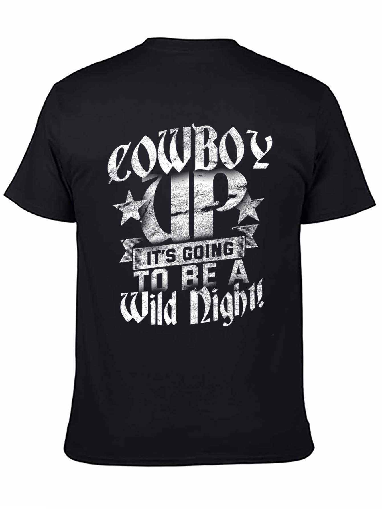 Cowboy Up Wild Night Graphic Tee