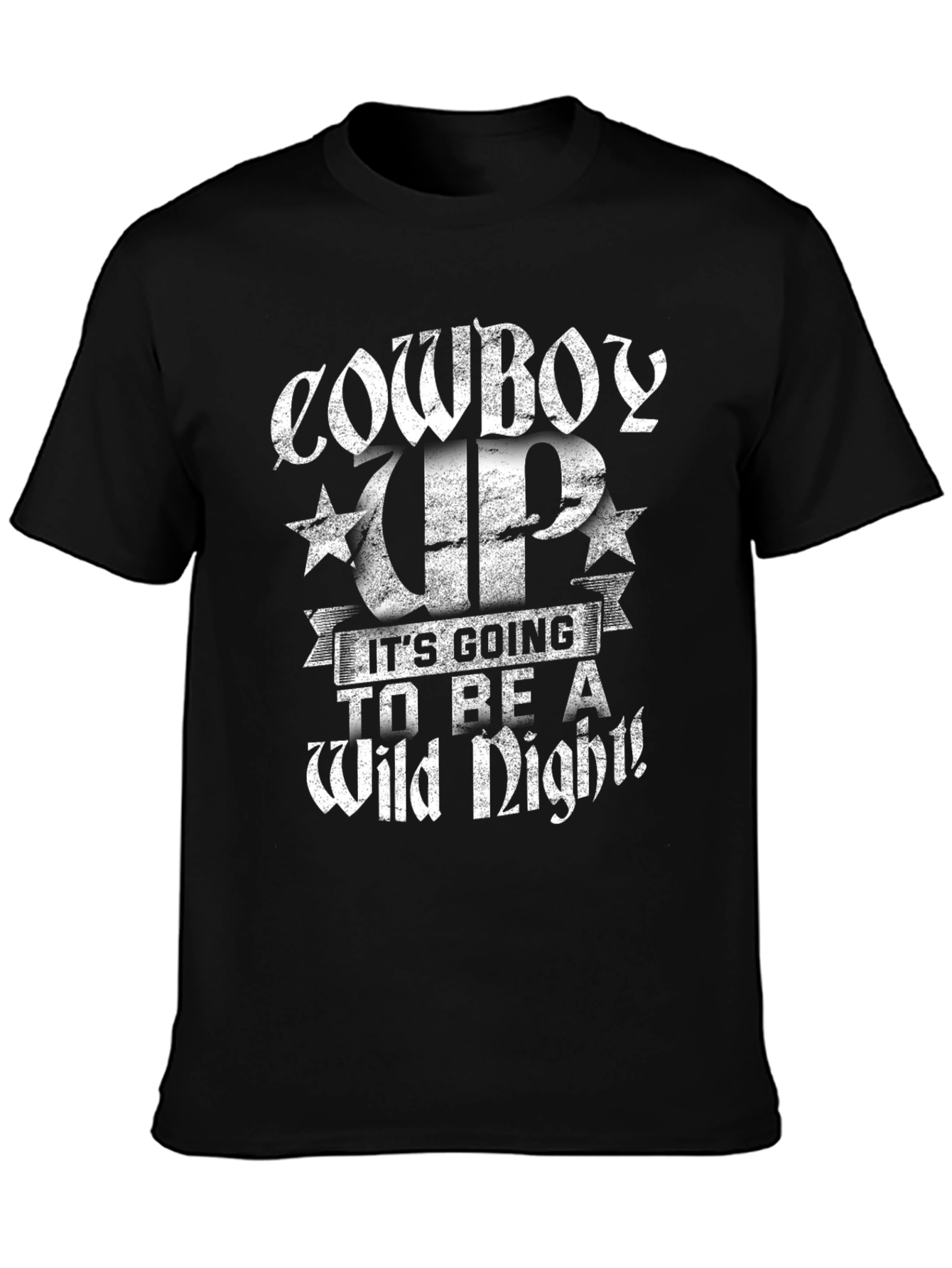 Cowboy Up Wild Night Graphic Tee