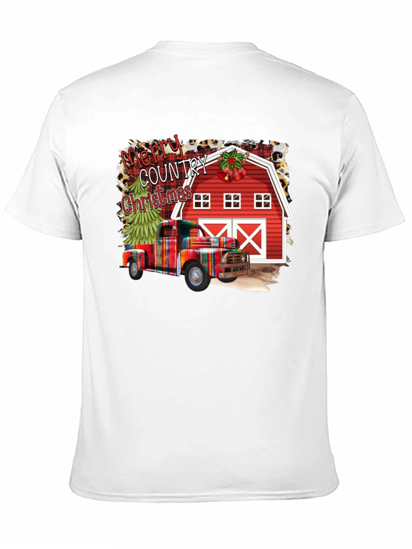 Merry Country Christmas Graphic Tee