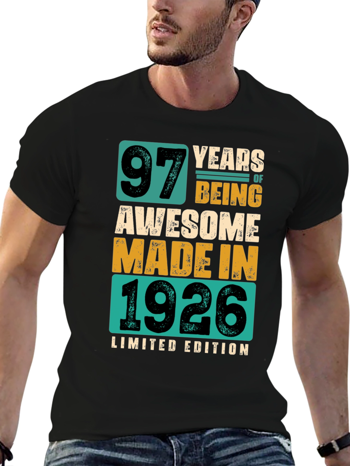 97 Years Awesome Made In 1926 Limited Edition T-Shirt