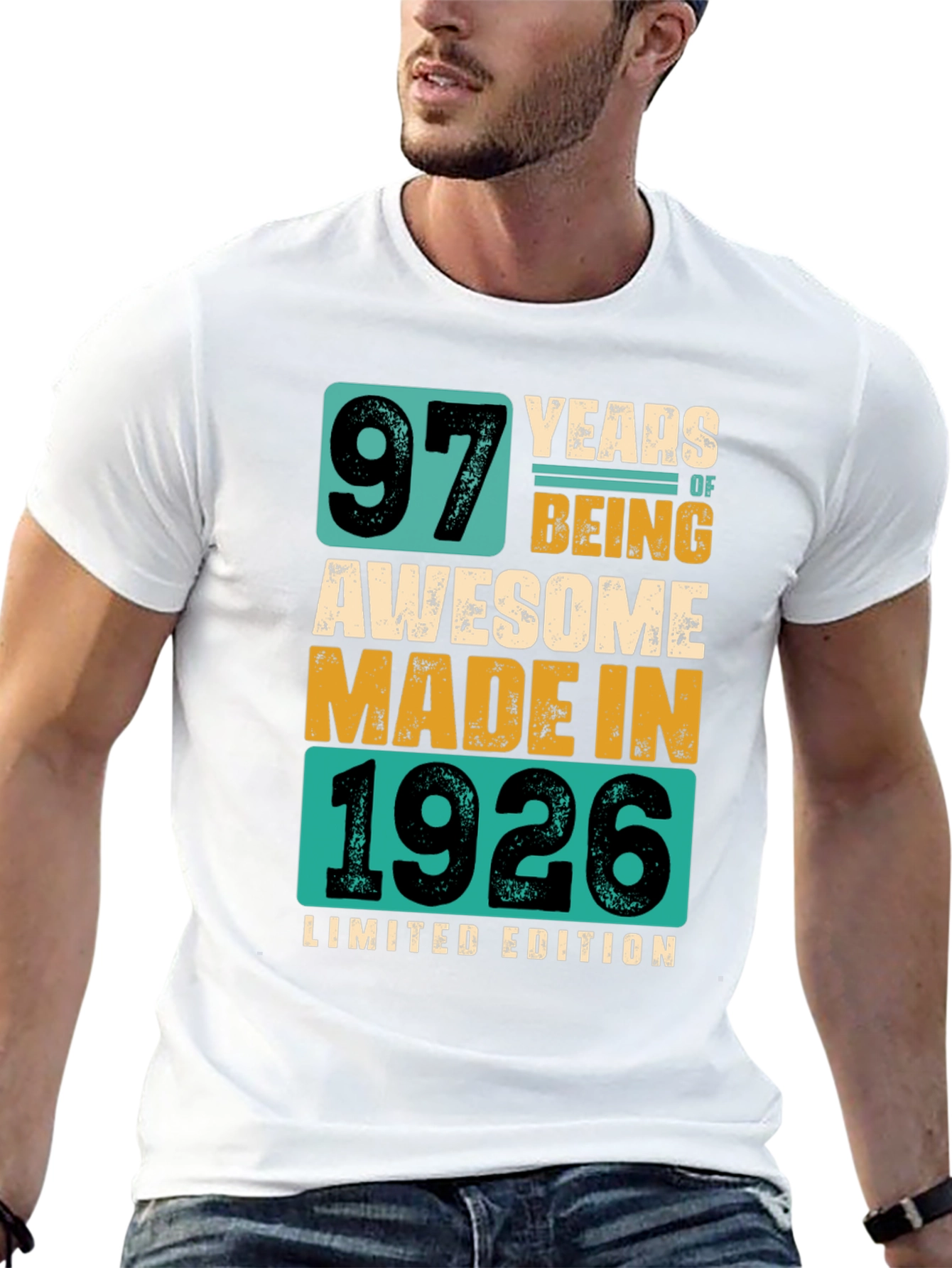 97 Years Awesome Made In 1926 Limited Edition T-Shirt