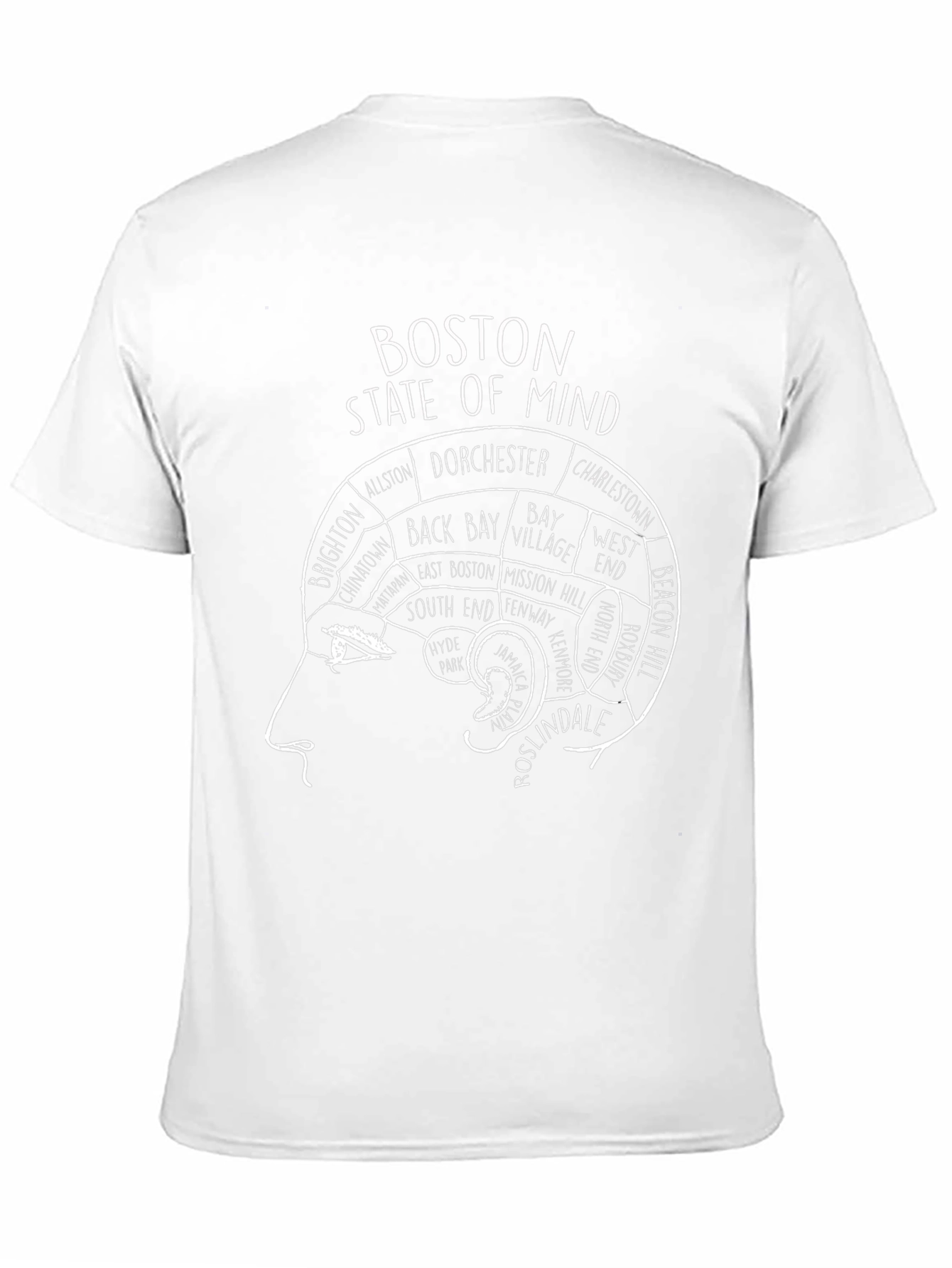 Boston State of Mind T-Shirt - City Pride Tee