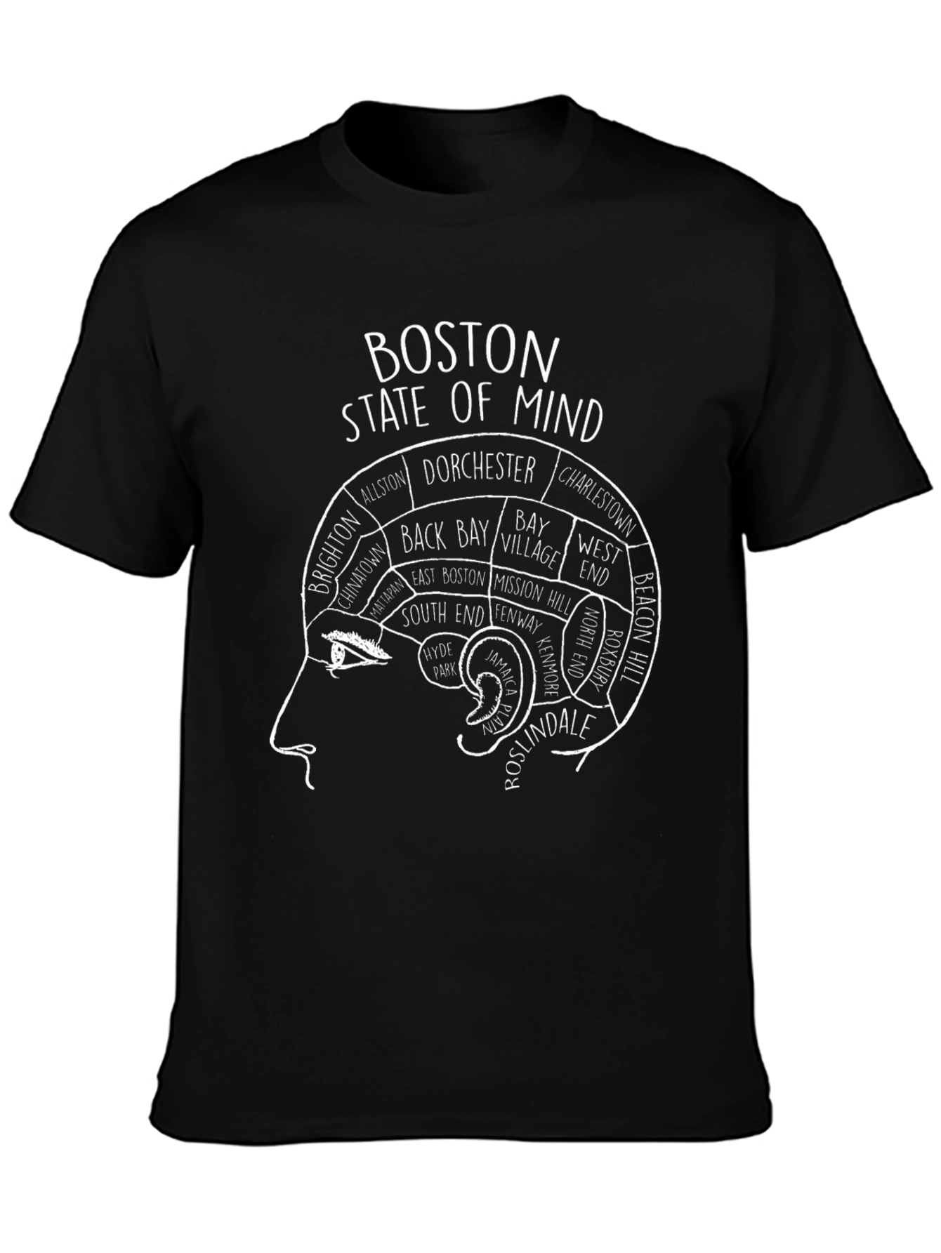 Boston State of Mind T-Shirt - City Pride Tee