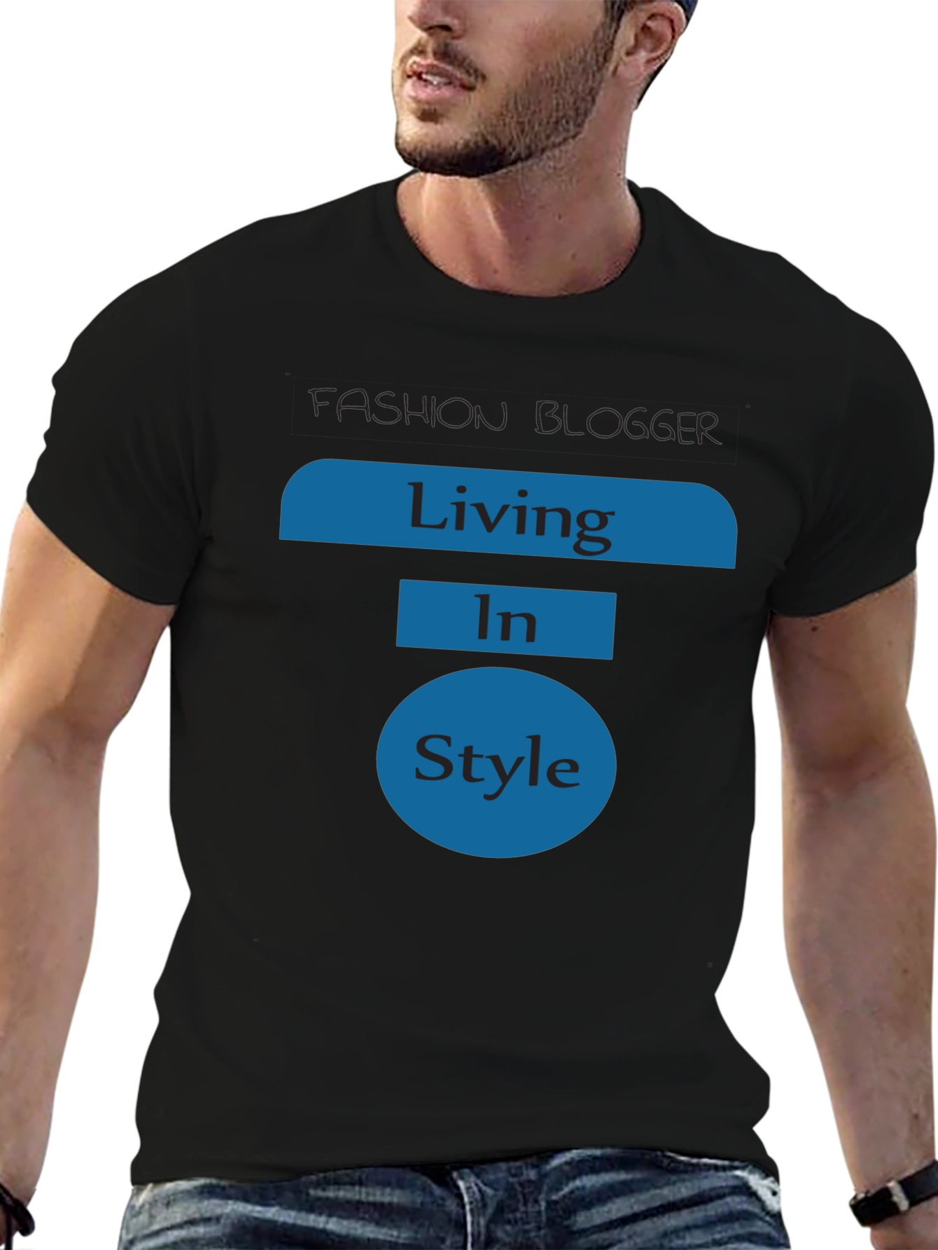 Living In Style Fashion Blogger T-Shirt