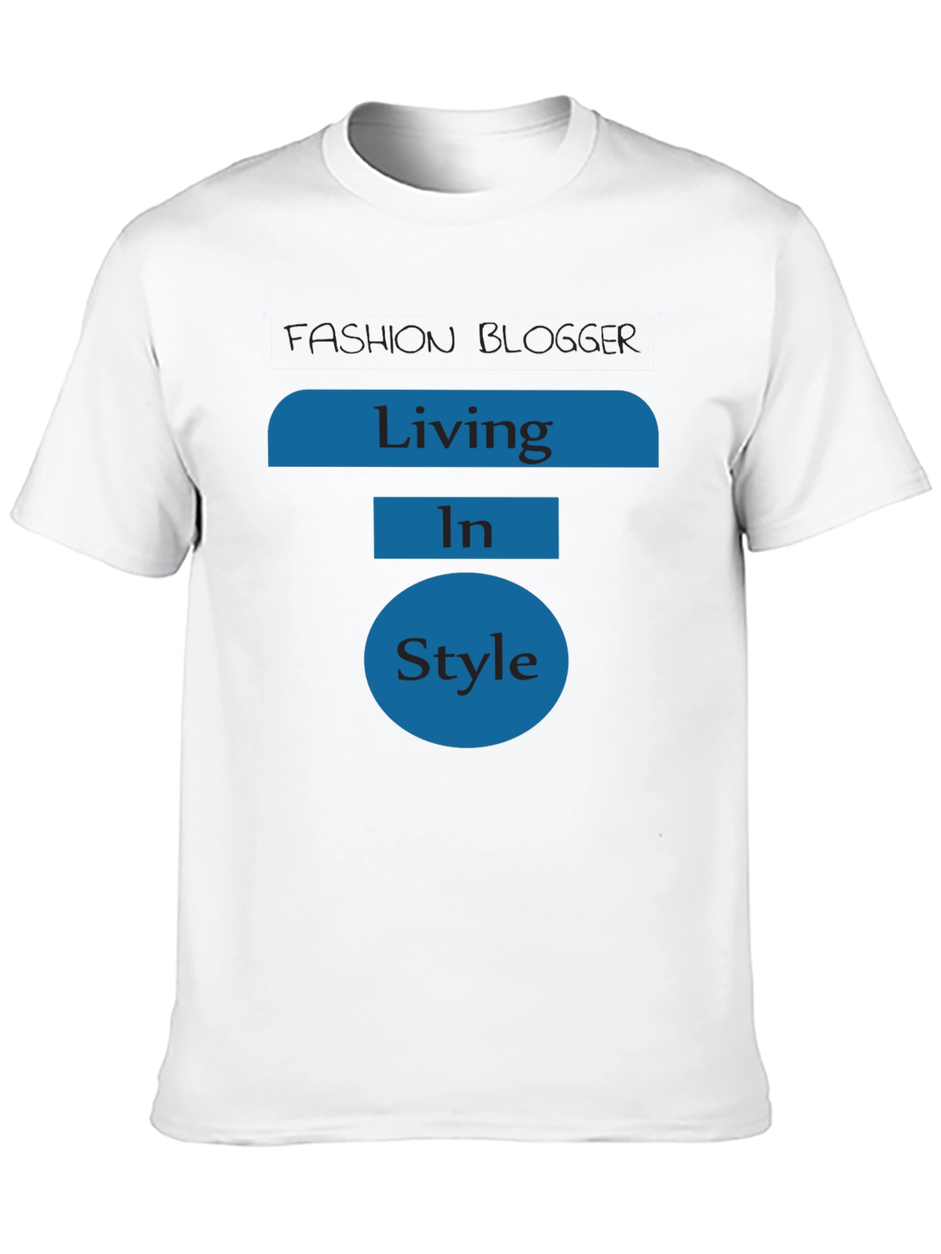 Living In Style Fashion Blogger T-Shirt
