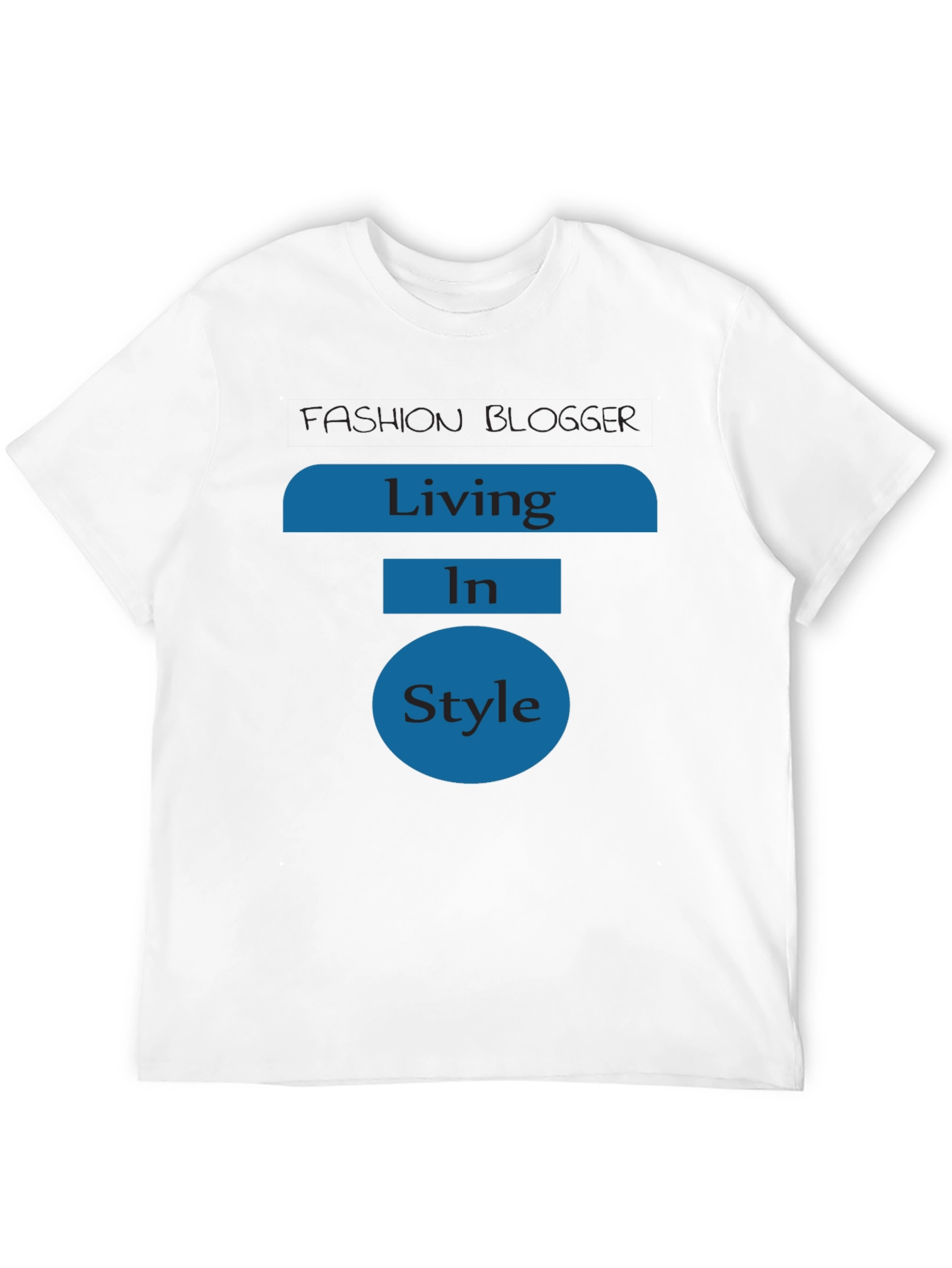 Living In Style Fashion Blogger T-Shirt