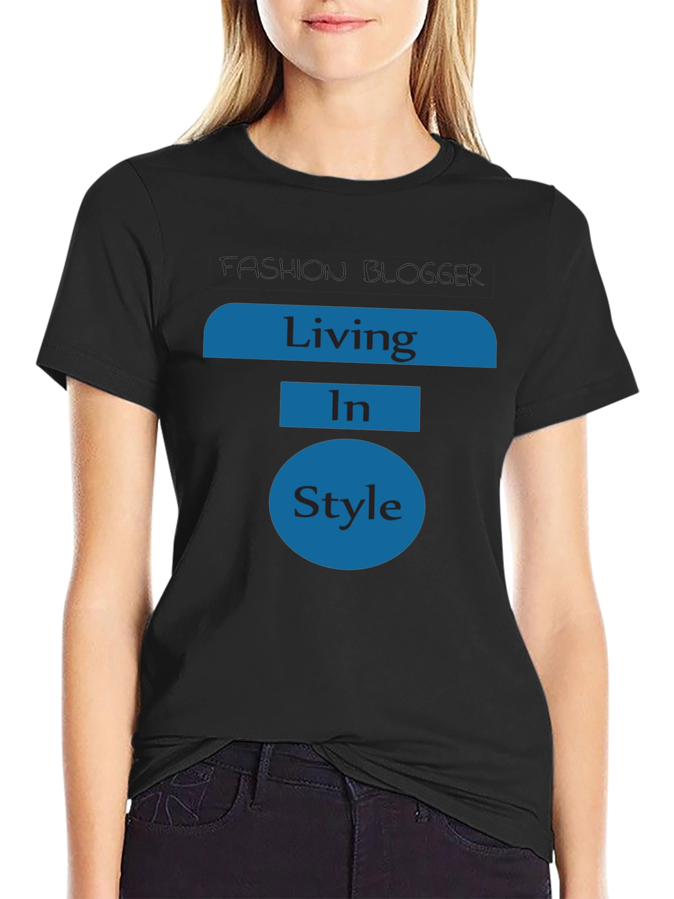 Living In Style Fashion Blogger T-Shirt