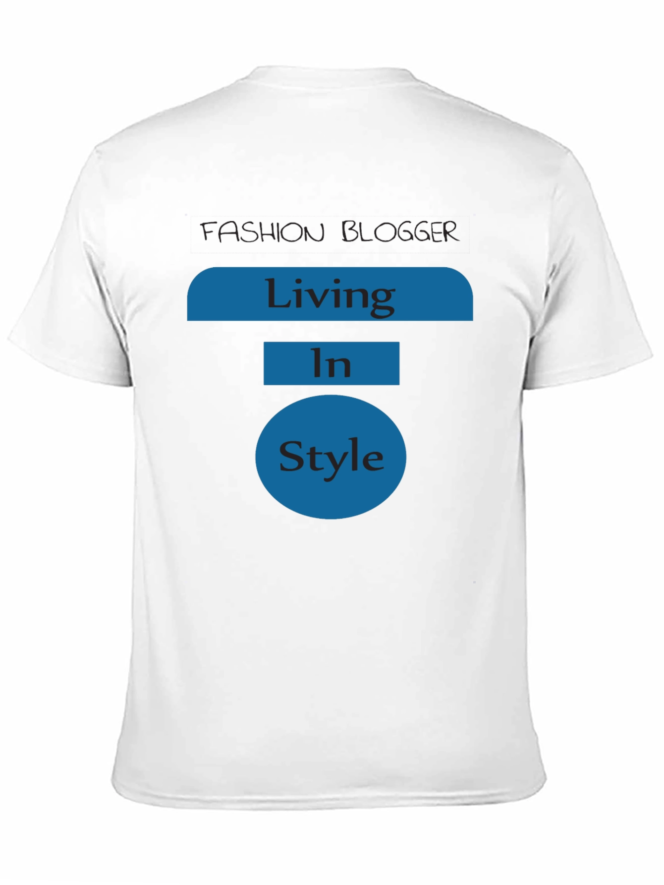 Living In Style Fashion Blogger T-Shirt