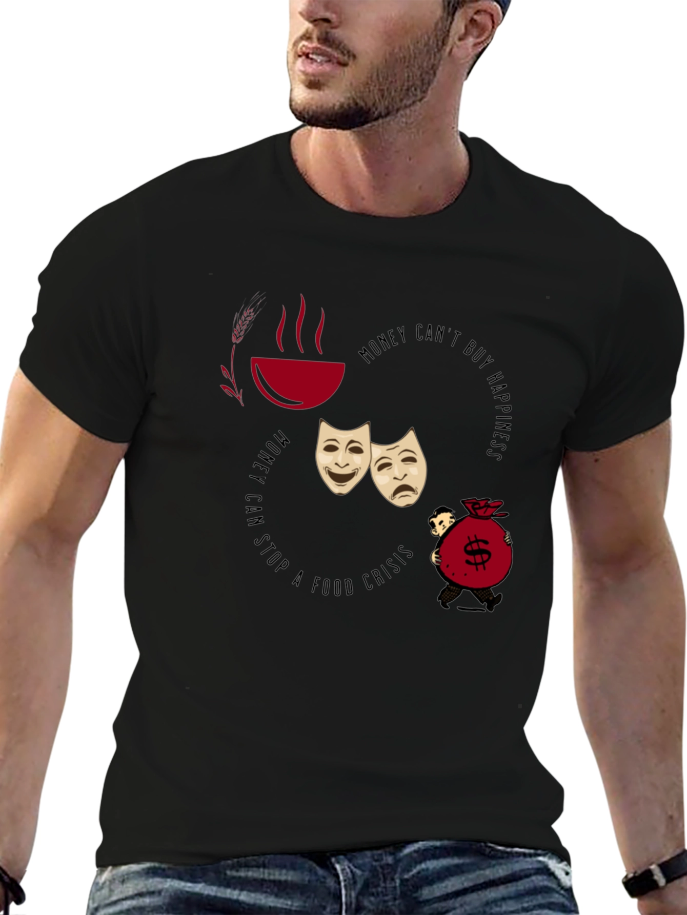 Money Cant Buy Happiness T-Shirt